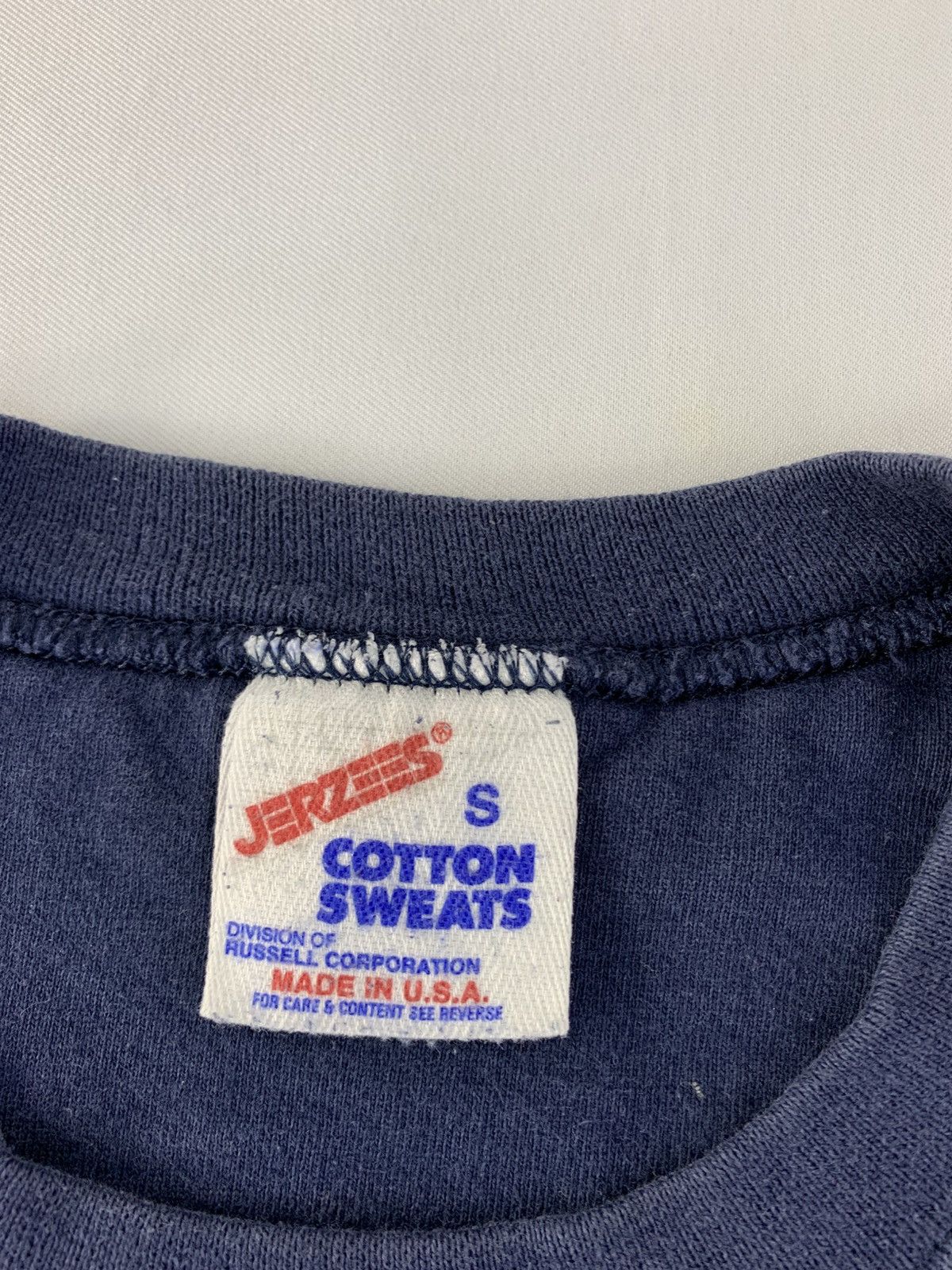 Russell Athletic 90s Rusell Athletic Tag Jerzees Crewneck Pullover Sweatshirt Size US S / EU 44-46 / 1 - 3 Thumbnail