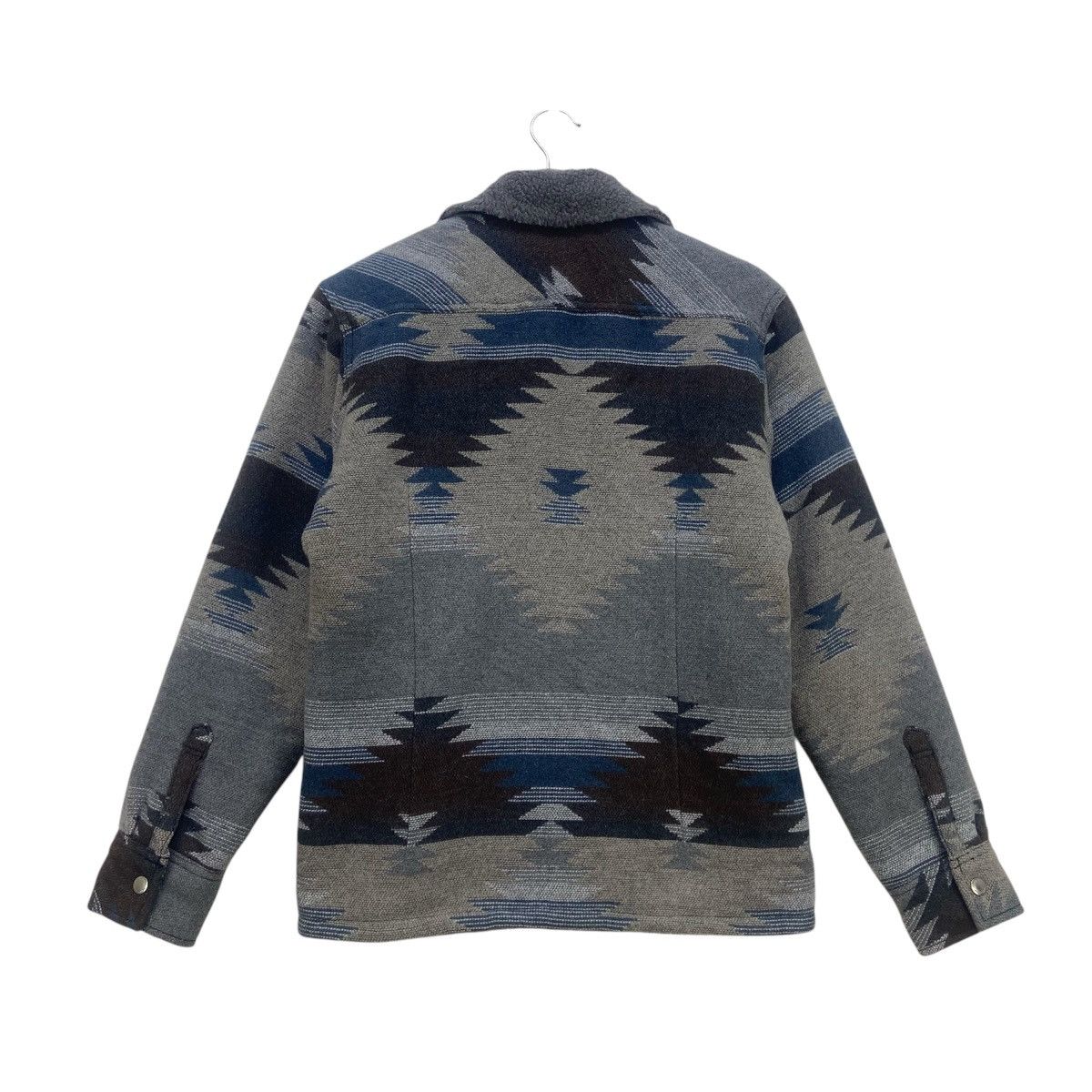 Japanese Brand Azul by Moussy Street Fashion Native Fleece Sherpa Jacket Size US S / EU 44-46 / 1 - 4 Thumbnail