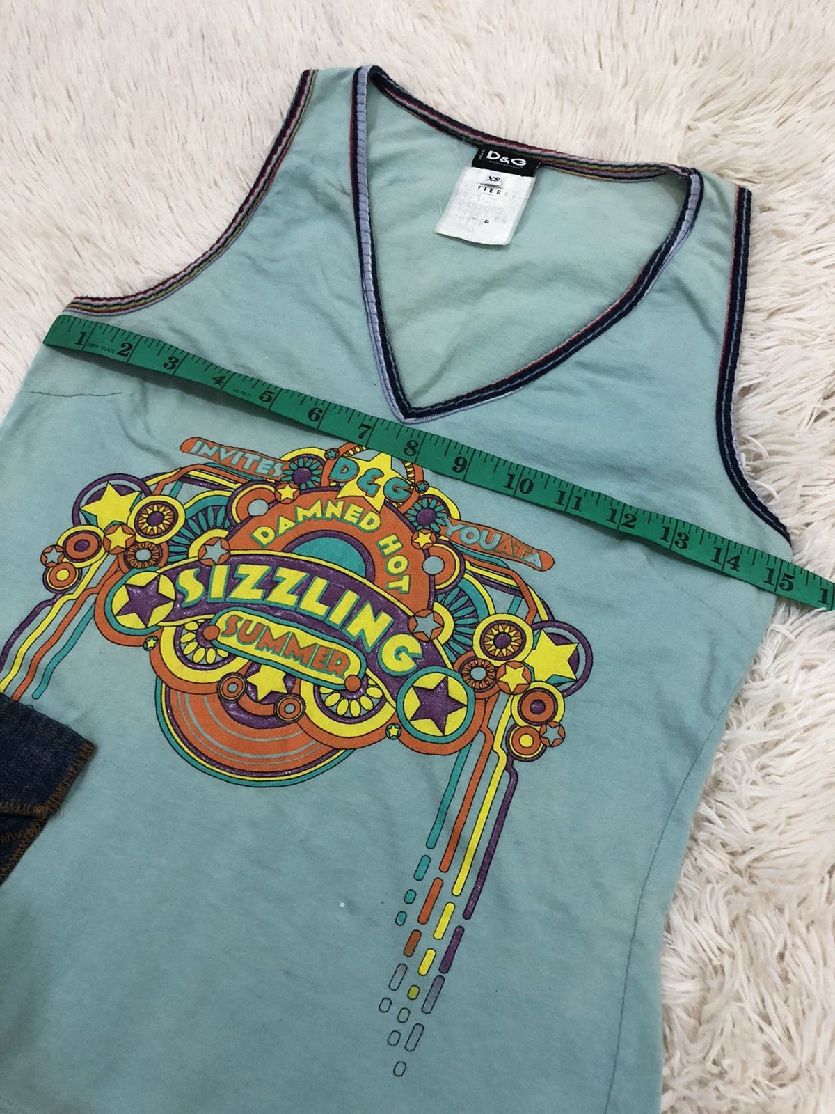Dolce & Gabbana Dolce & Gabbana Tank Top Size XS / US 0-2 / IT 36-38 - 13 Thumbnail