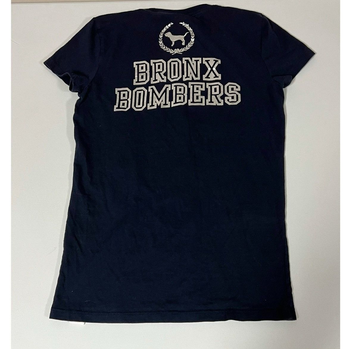 Victoria's Secret Navy Blue ‘NY Yankees: Bronx Bombers’ Shirt Top Tee Size S⚾️✨ Size S / US 4 / IT 40 - 4 Thumbnail