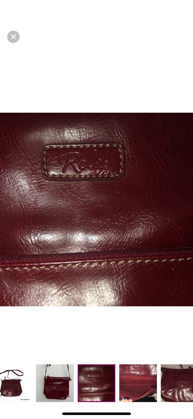 Relic Relic by fossil maroon crossbody bag Size ONE SIZE - 5 Thumbnail
