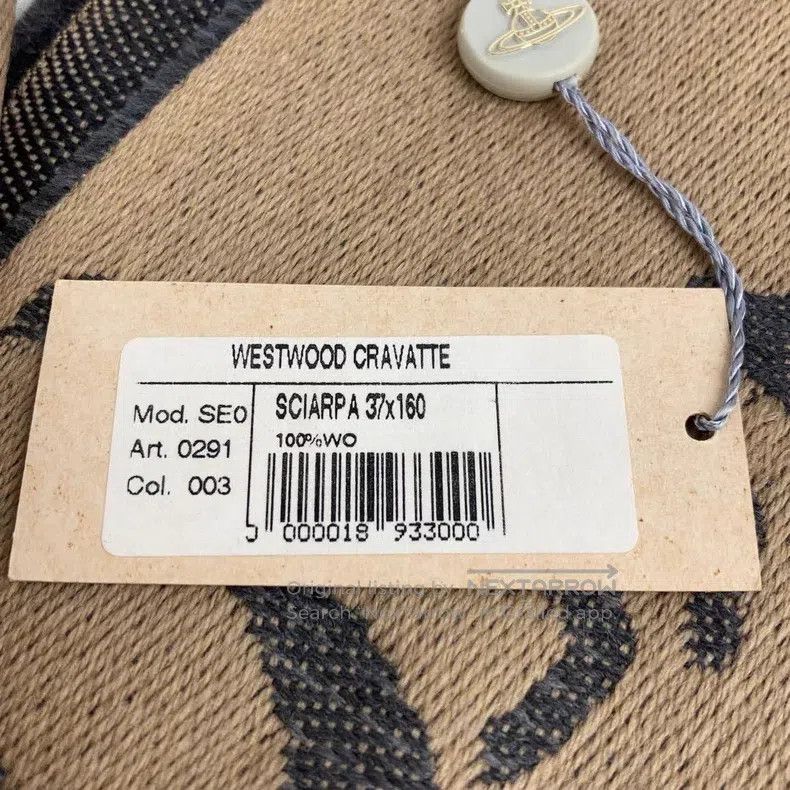 Vivienne Westwood Vivienne Westwood size 156*36 cm Wool Scarf Size ONE SIZE - 7 Thumbnail