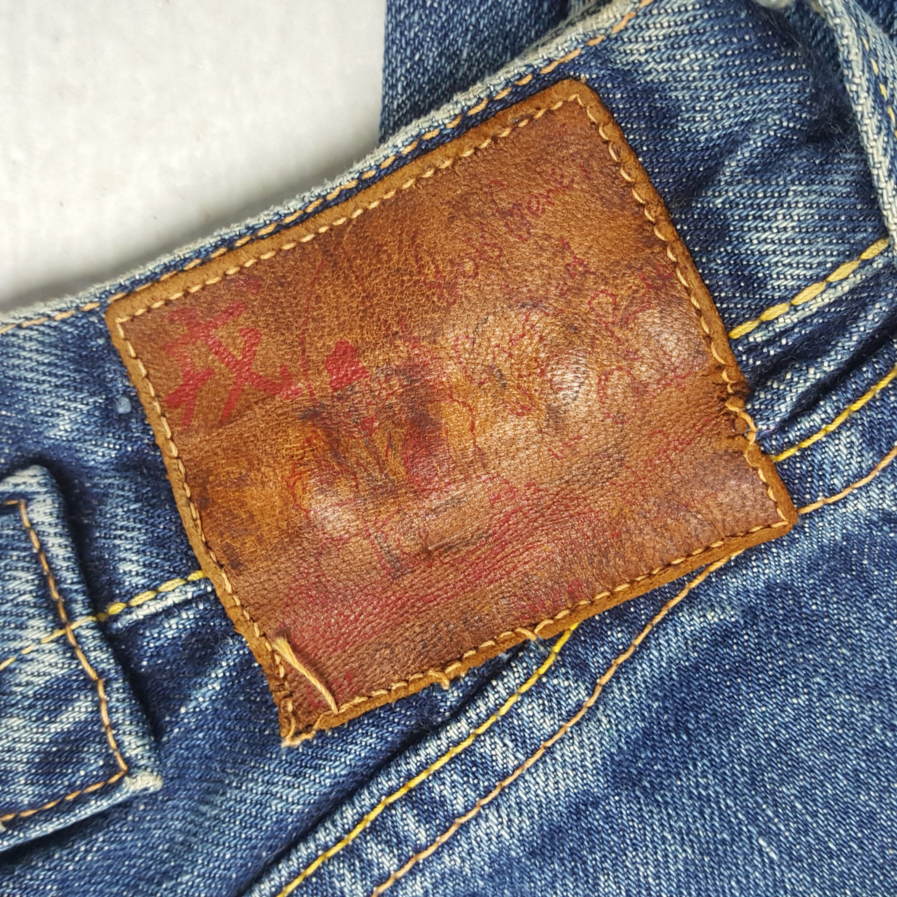 Evisu Vintage EVIS Japanese Brand Daicock Custom Style Jeans Size US 29 - 13 Thumbnail