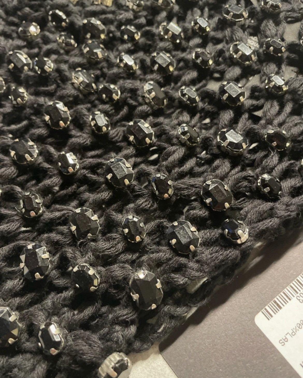 Saint Laurent Paris Saint Laurent Paris Embellished Knit Beanie Size ONE SIZE - 3 Thumbnail