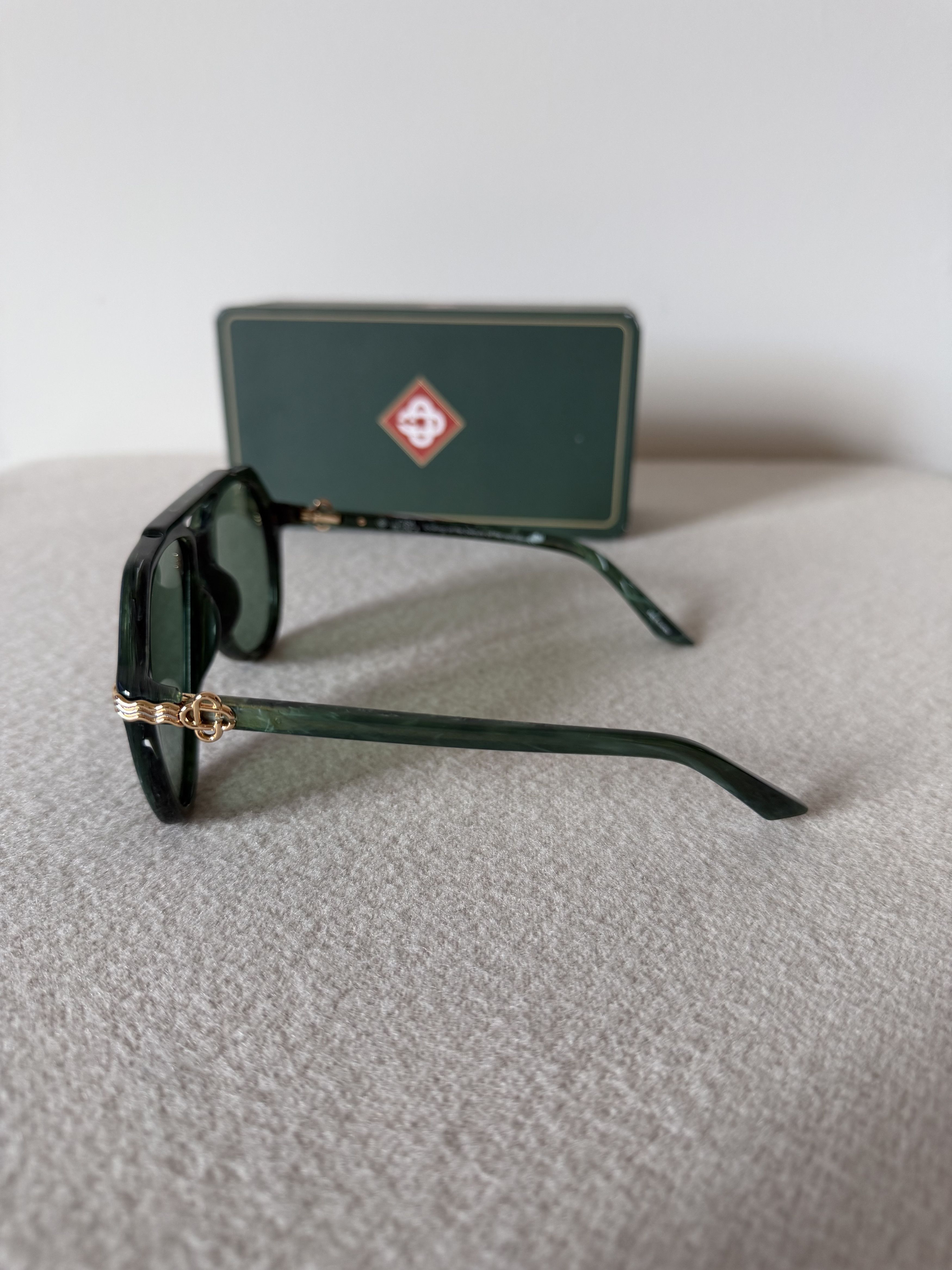 Casablanca Casablanca Rajio Sunglasses in Green Size ONE SIZE - 3 Thumbnail
