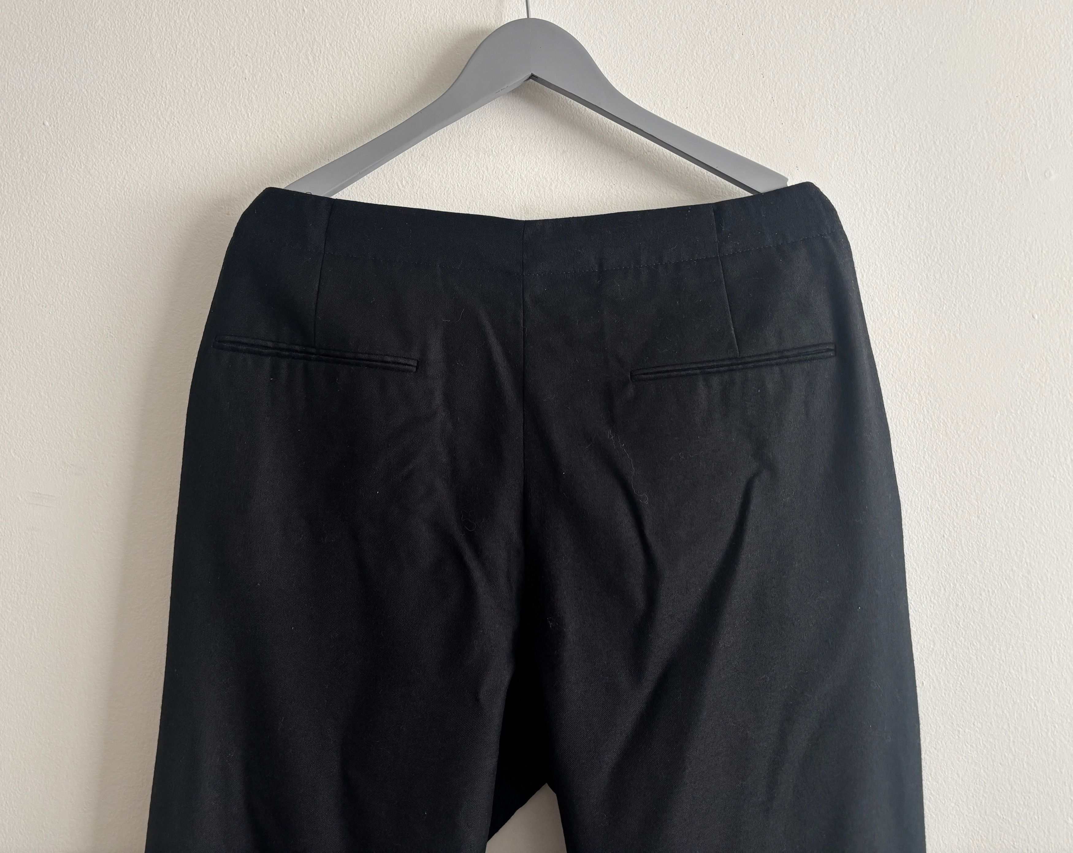 Acne Studios $315 Black Wool Drawstring Hem Lounge Pants -38 Size US 38 / EU 54 - 8 Thumbnail