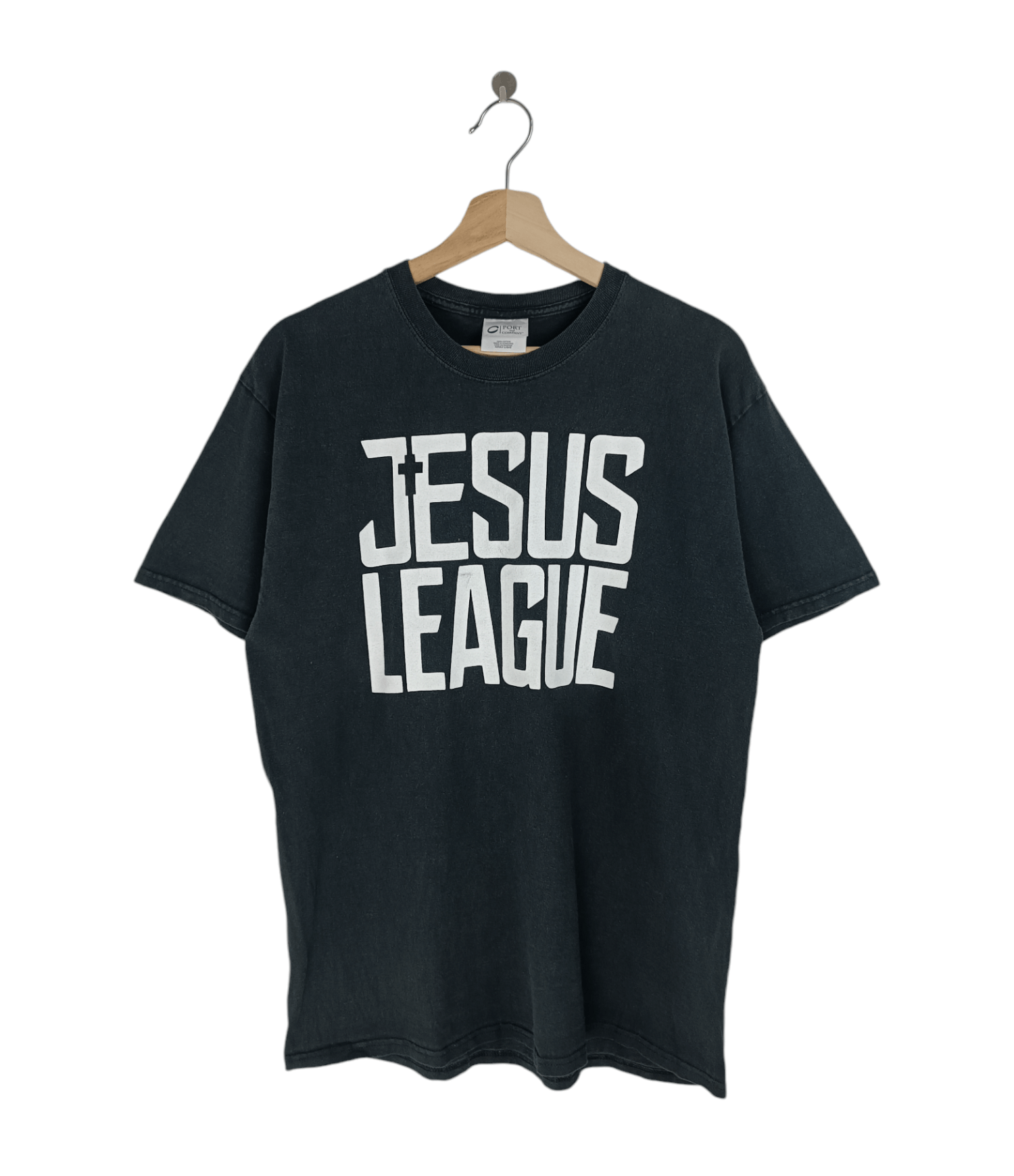 Vintage VINTAGE 2000s JESUS LEAGUE MICAH 6:8 KANYE BIBLE HELLSTAR Ts Size US M / EU 48-50 / 2 - 1 Thumbnail