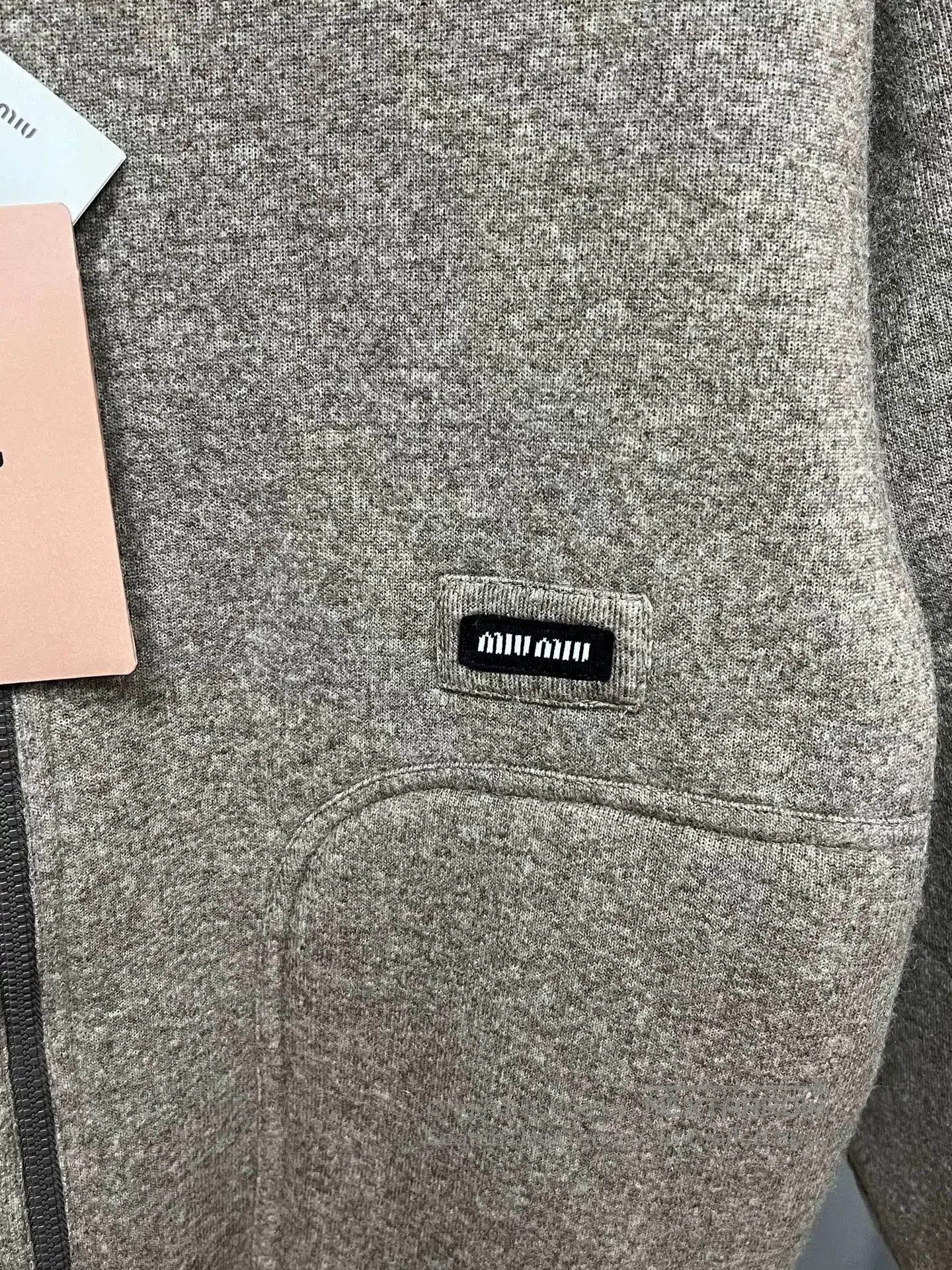 Miu Miu miu miu shearling teddy collar jacket. Size M / US 6-8 / IT 42-44 - 3 Thumbnail