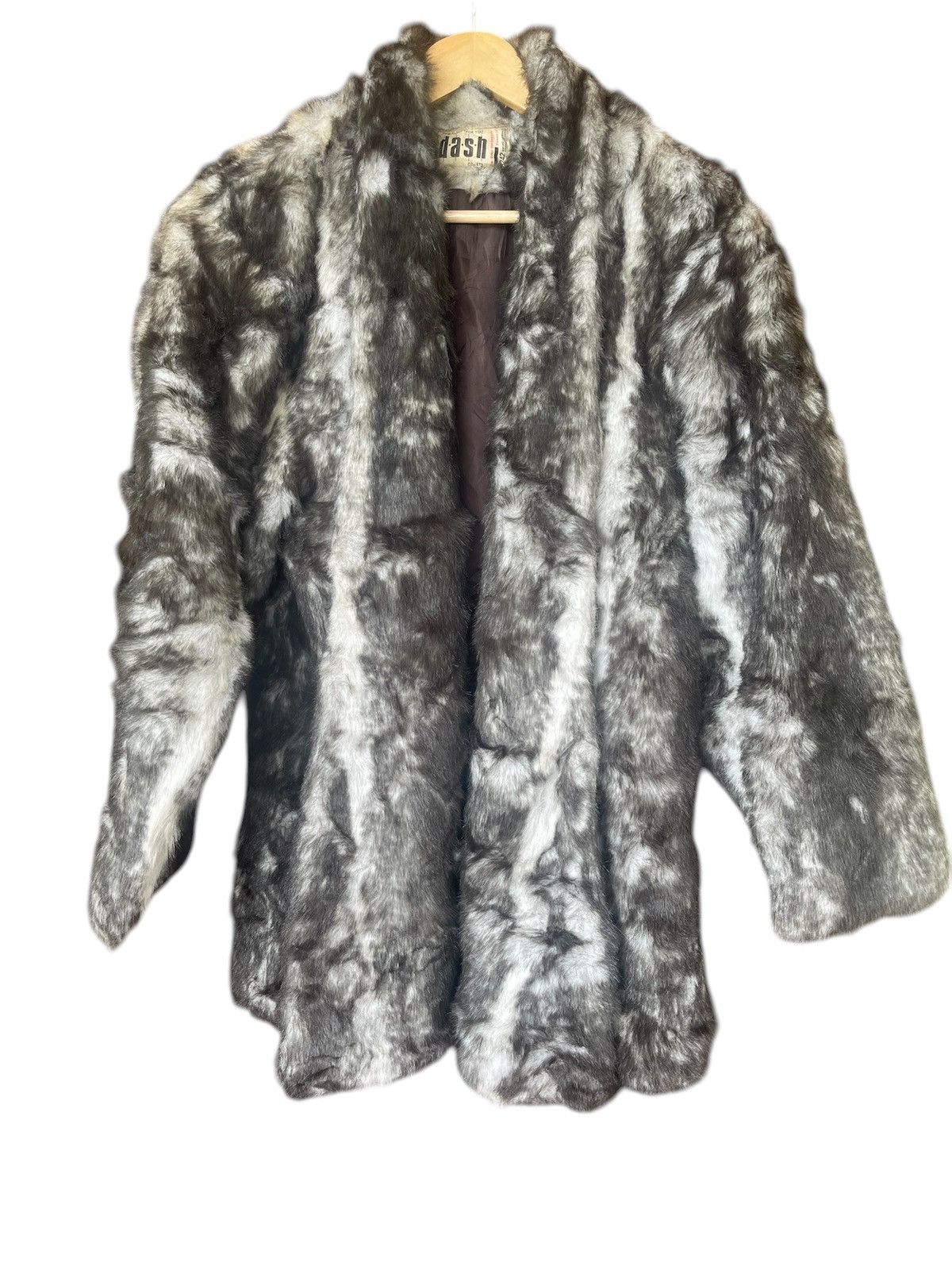 Vintage Very rare STYLISH FUR COAT BY DASH Size L / US 10 / IT 46 - 1 Thumbnail