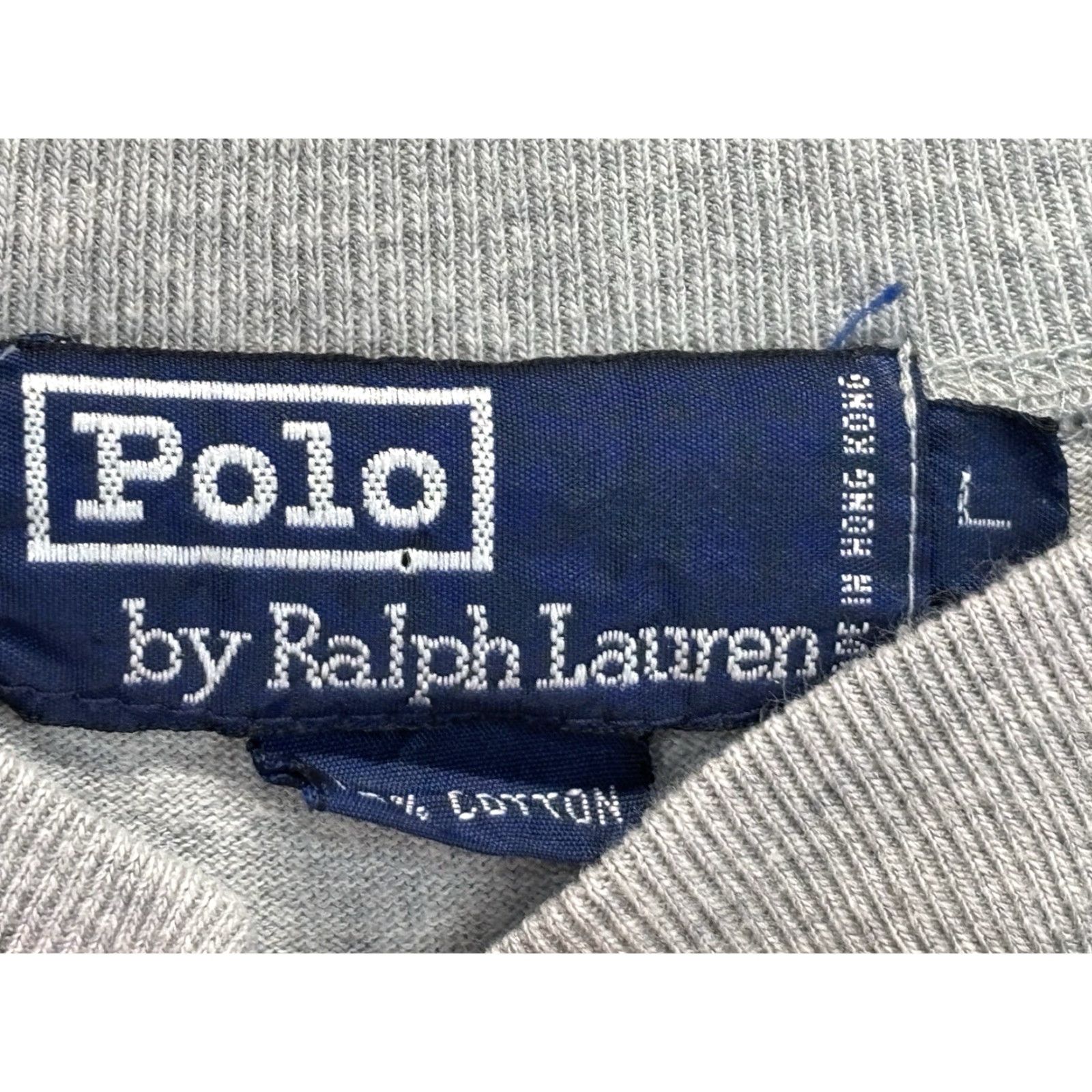 Polo Ralph Lauren VINTAGE Polo Ralph Lauren Henley Shirt Large Men’s Gray Raglan Sleeves 90s Mens Size US L / EU 52-54 / 3 - 5 Thumbnail