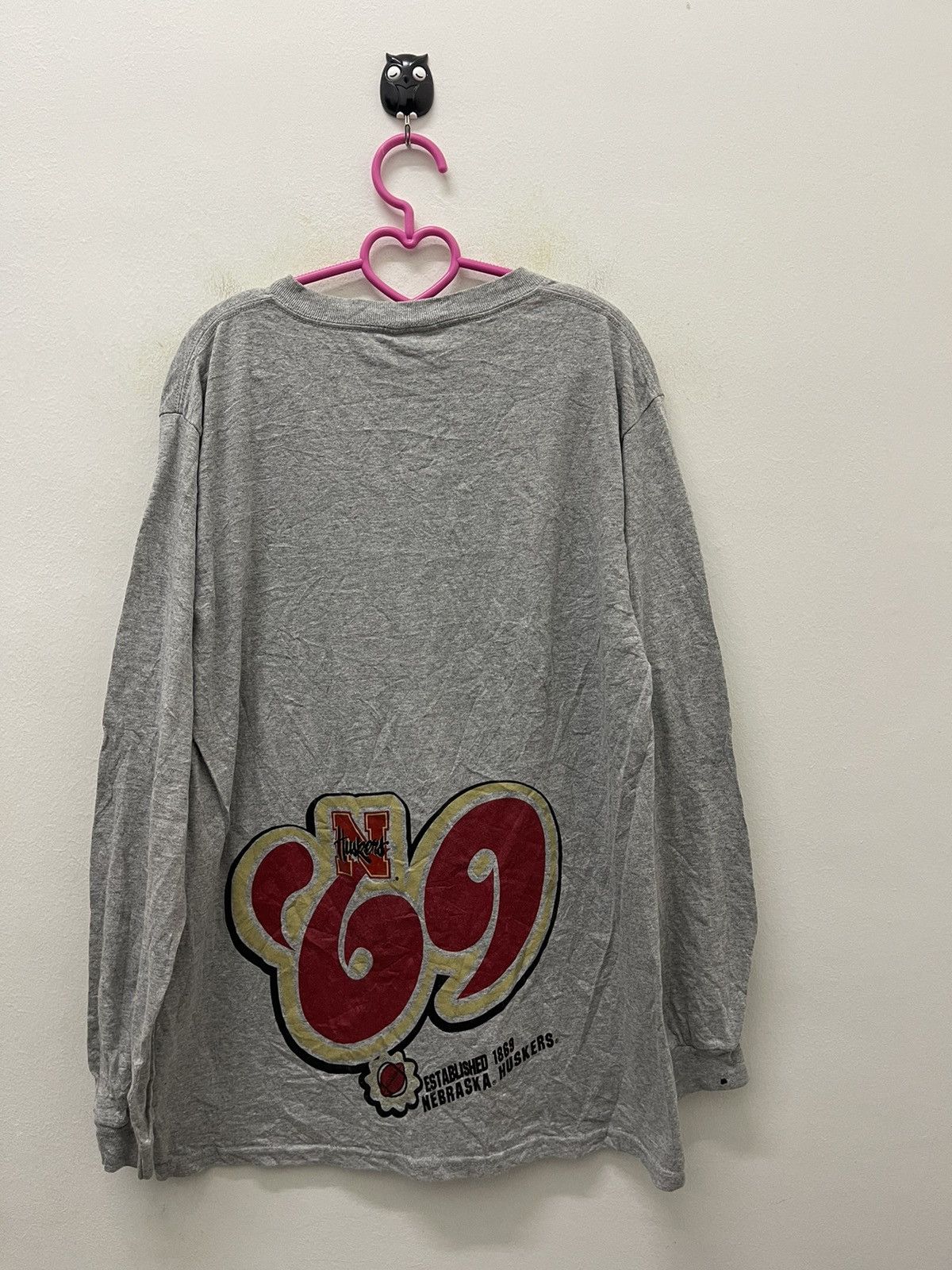 NCAA Rare Vintage NEBRASKA HUSKERS 69 NCAA Size US XL / EU 56 / 4 - 5 Thumbnail