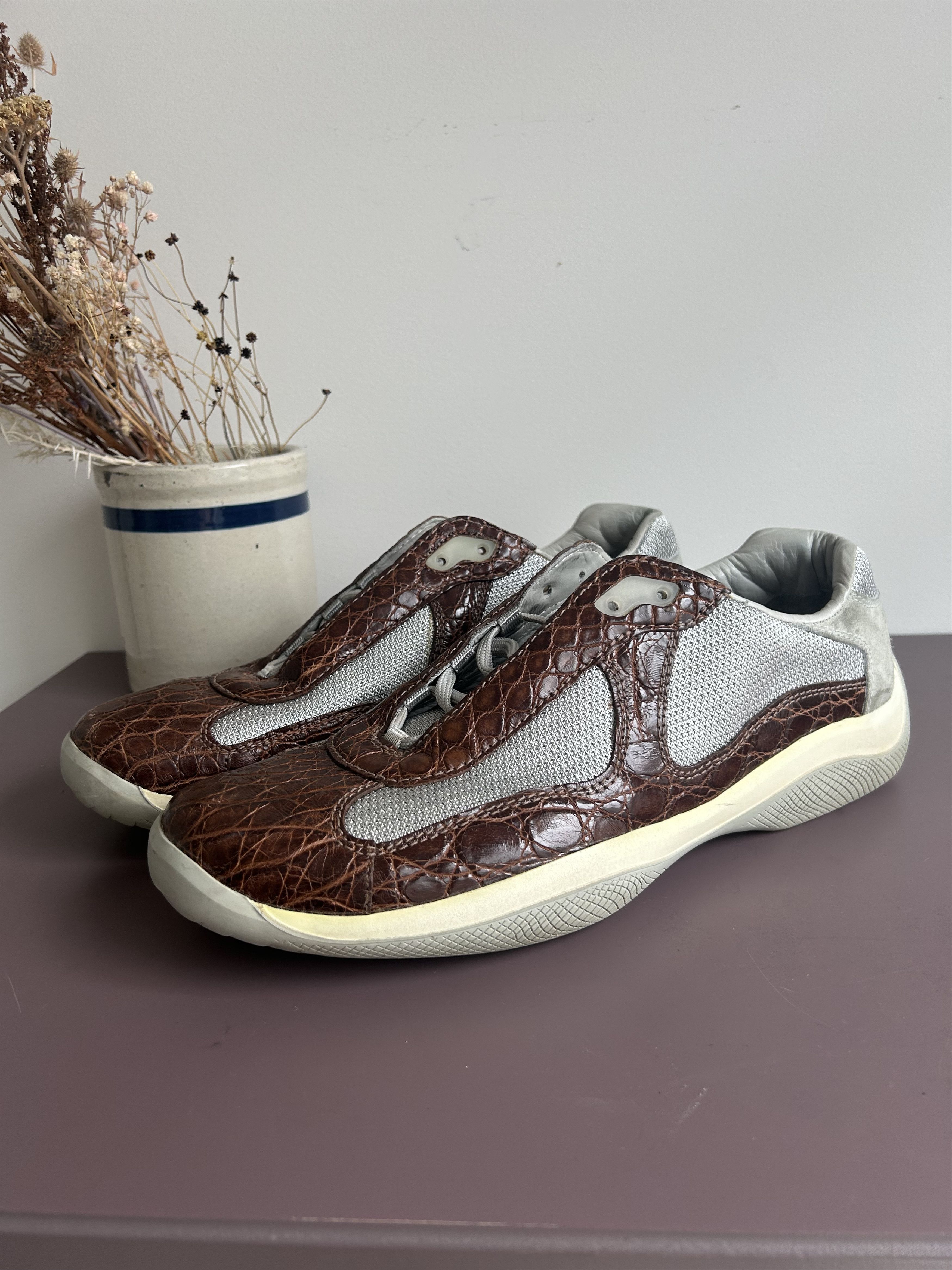 Prada Prada Americas cup Croc Size US 9.5 / EU 42-43 - 2 Thumbnail