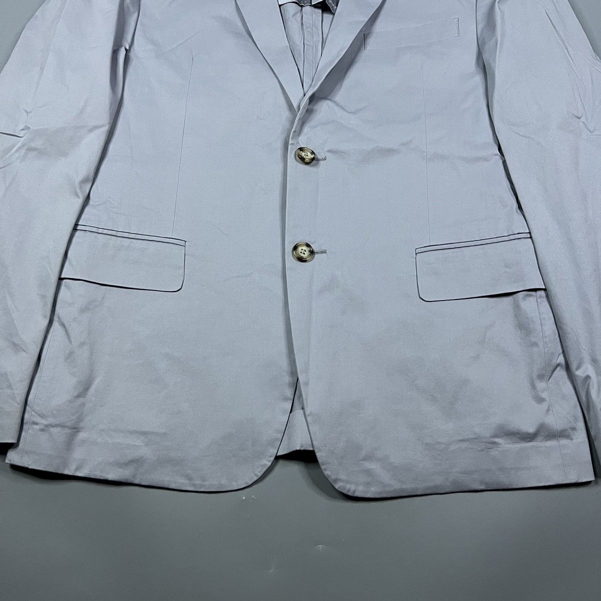 Prada Prada 2011 Nylon Blazer Silver Grey Size XL / US 12-14 / IT 48-50 - 6 Thumbnail