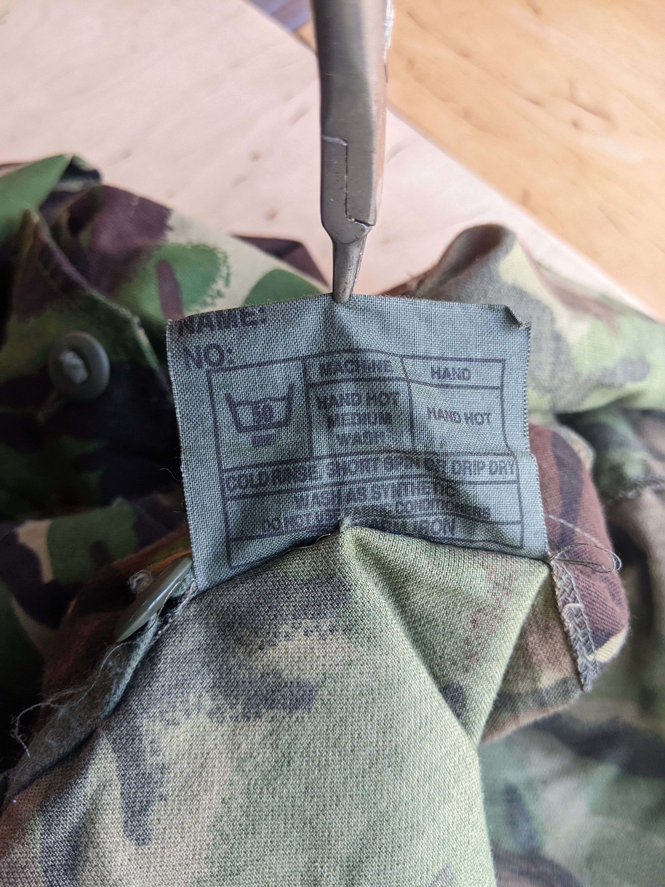 Vintage Vintage DPM British Army Camo Jacket US Maharishi Military Size US S / EU 44-46 / 1 - 15 Thumbnail
