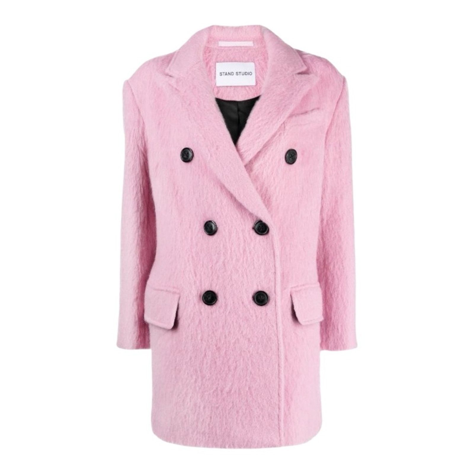 STAND STUDIO Stand Studio Esme Brushed Double Breast Coat size US2 / EU32 Size XS / US 0-2 / IT 36-38 - 4 Thumbnail