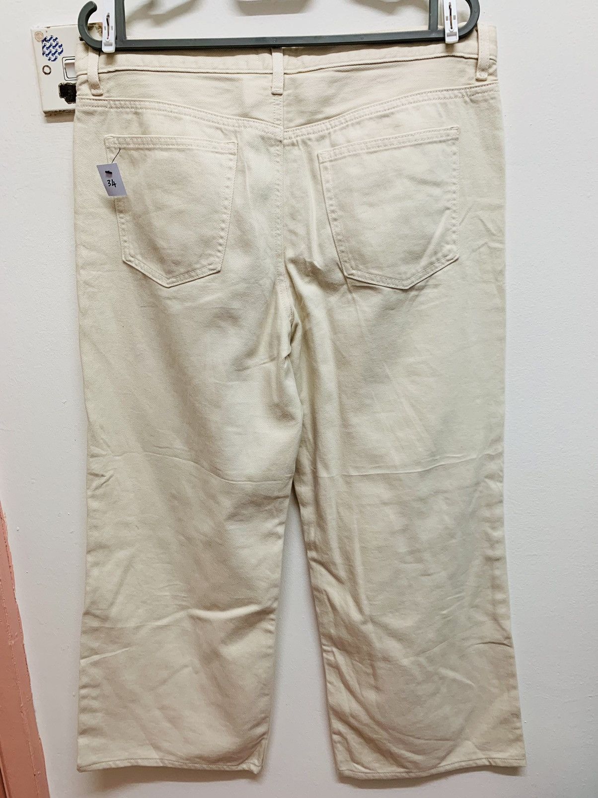 Japanese Brand × Uniqlo Uniqlo Baggy Jeans Wide Leg Pants Size US 34 / EU 50 - 2 Thumbnail