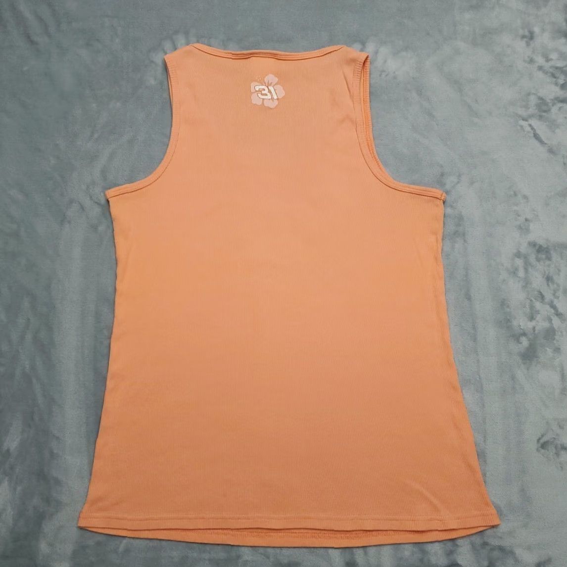 Chase Authentics VINTAGE Richard Childress Womens S Peach Richard Childress Burton Nascar Ribbed Tank Top Shirt Womens XS Peach Ribbed Tank Top NASCAR Racing Olomb? Size S / US 4 / IT 40 - 5 Thumbnail