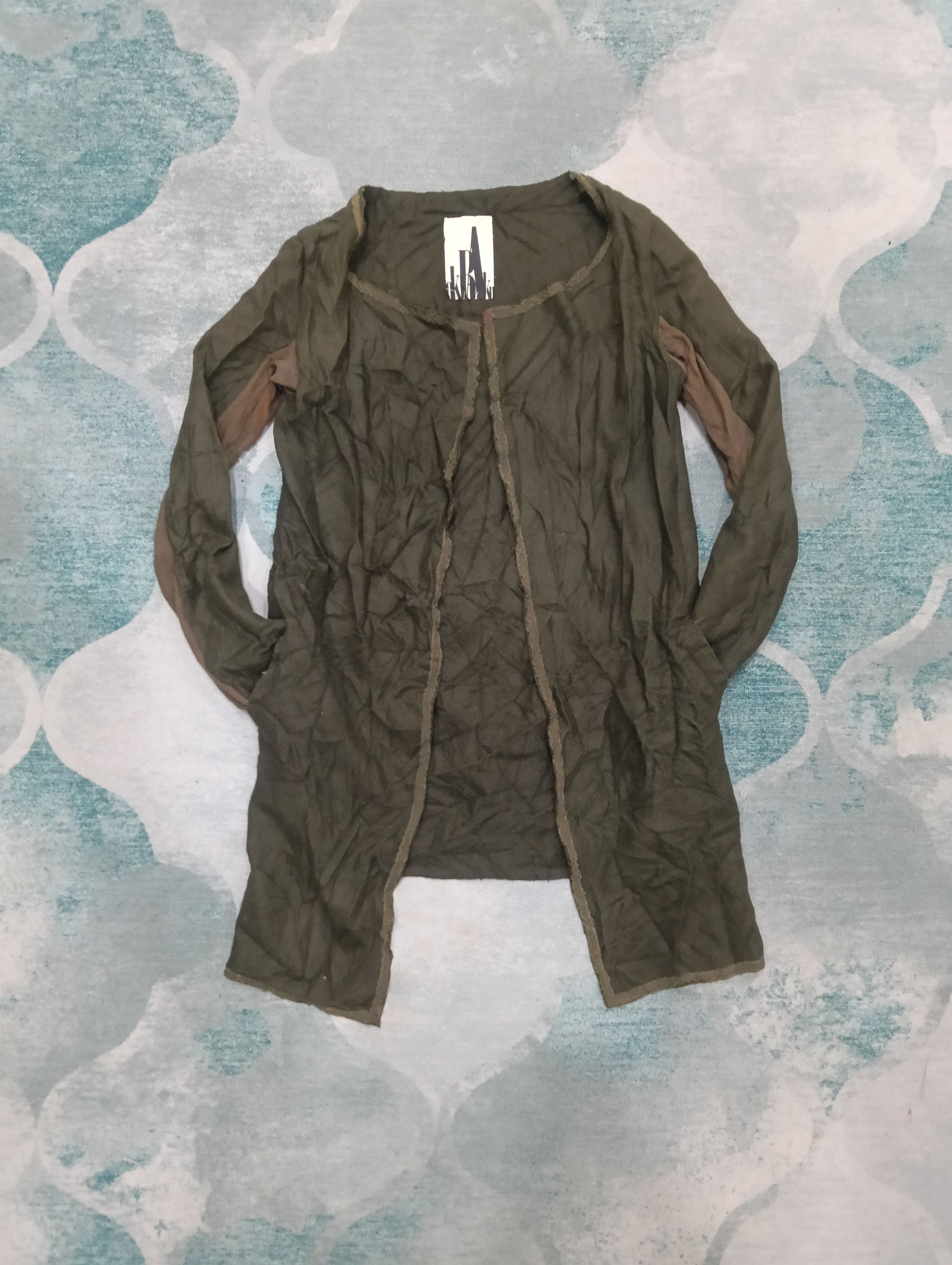 Rick Owens Vintage Okiraku Japanese Brand Like Rick Owen Style Size US XS / EU 42 / 0 - 13 Thumbnail