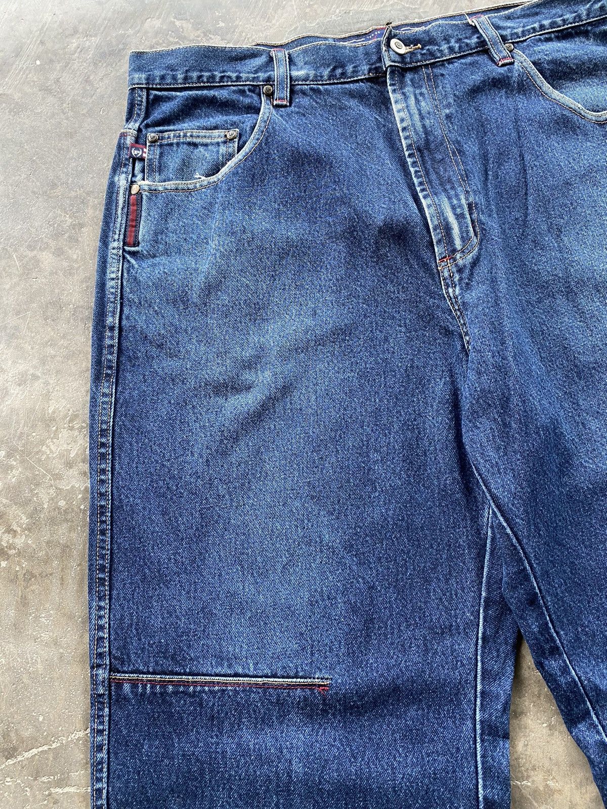 Phat Farm × Vintage Baggy Jeans Phat Farm Rappers Jeans 36x34 Size US 36 / EU 52 - 3 Thumbnail