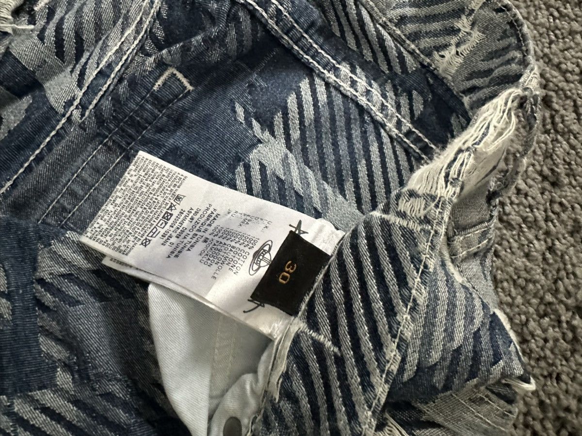 Vivienne Westwood Anglomania Patchwork Asymmetrical Jeans Size US 30 / EU 46 - 4 Thumbnail