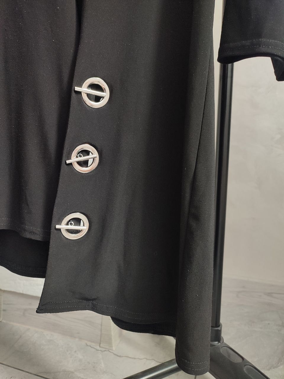 Joseph Ribkoff Blouse Joseph Ribkoff Black Top L size Size M / US 6-8 / IT 42-44 - 4 Thumbnail
