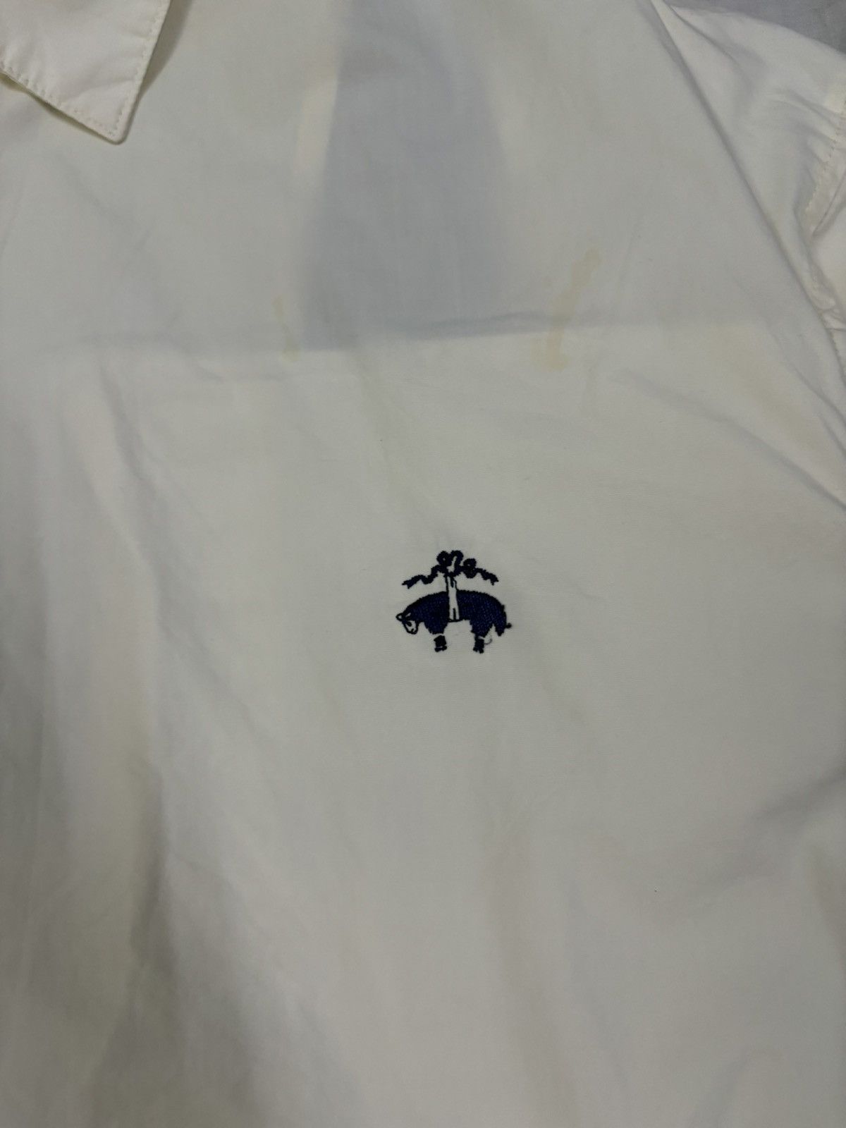 Brooks Brothers Vintage Brooks Brothers Small Logo White Cream Light Jacket Size US S / EU 44-46 / 1 - 7 Thumbnail