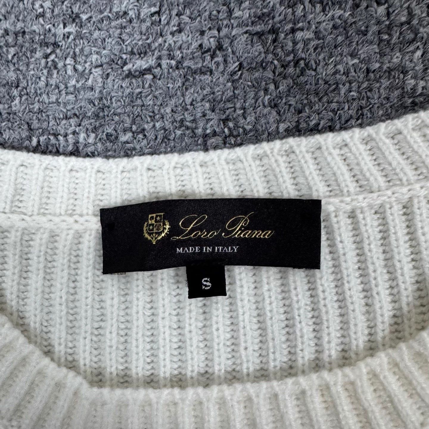 Loro Piana Loro Piana cashmere knit sweater S 99 new Size US S / EU 44-46 / 1 - 5 Thumbnail