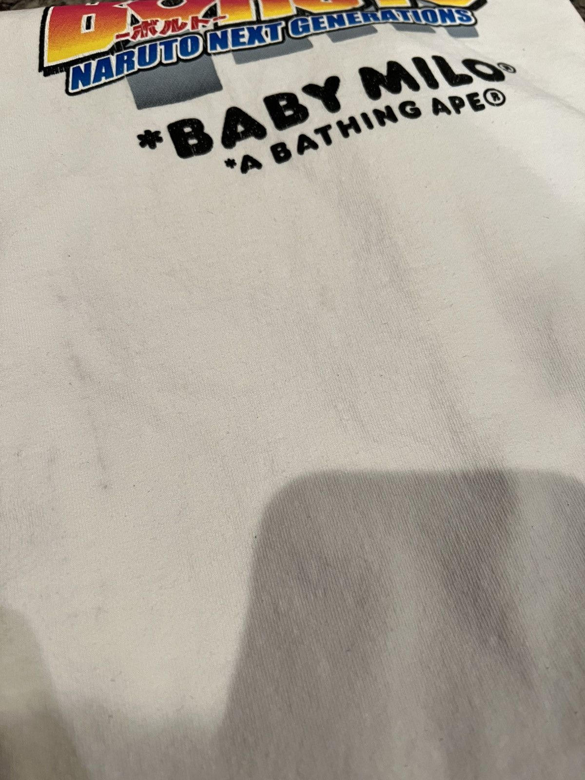 Bape A Bathing Ape x Boruto White Next Generations T-Shirt Size US XL / EU 56 / 4 - 5 Thumbnail