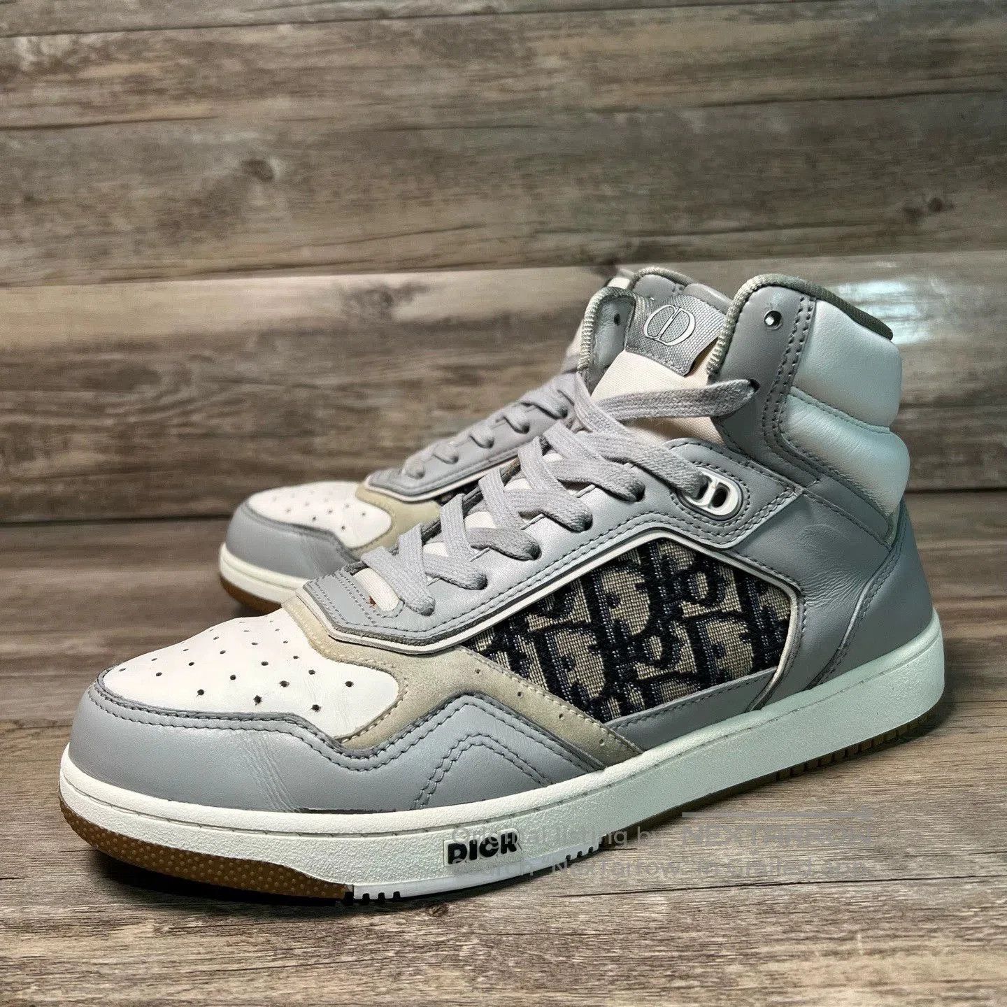 Dior × Hedi Slimane Dior Homme AW04 “VOTC” Zip Up High Top Boxing