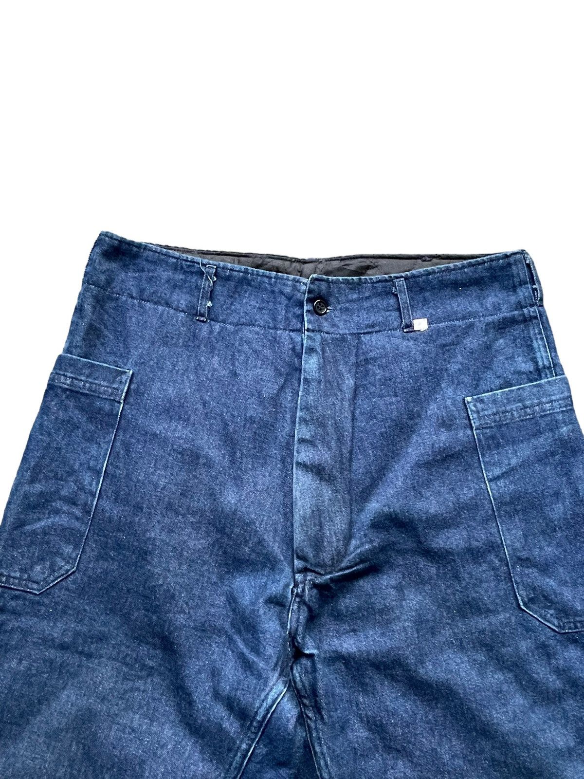 Japanese Brand Vintage Japanese Worker Denim Quilted Size US 34 / EU 50 - 4 Thumbnail