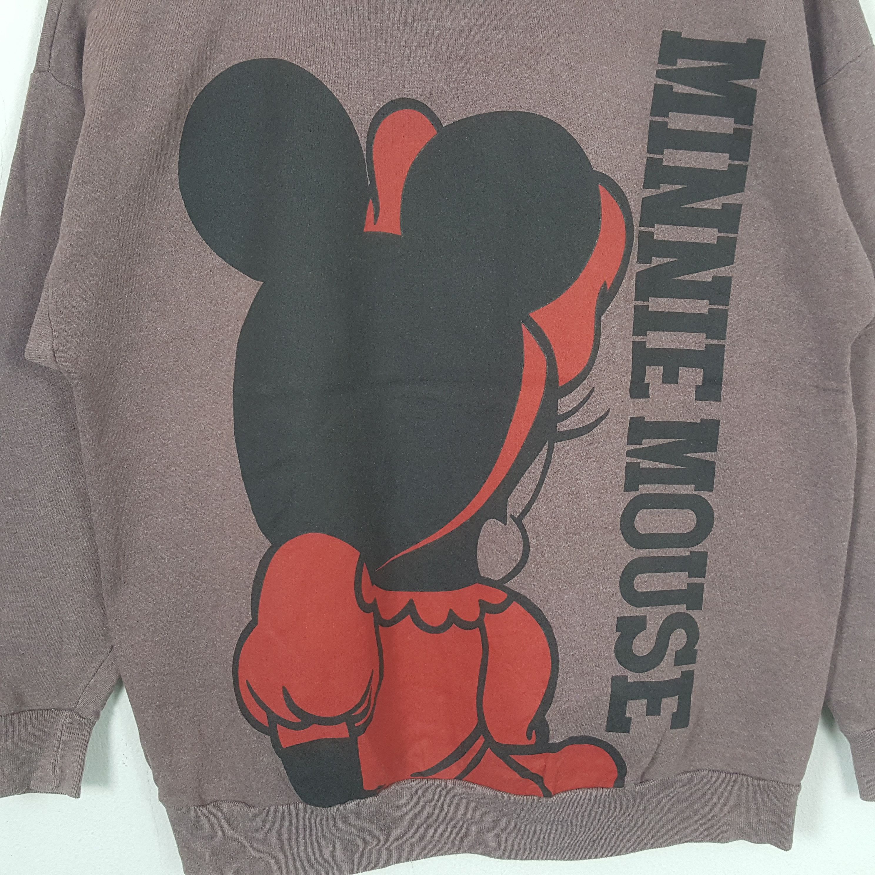 Disney × Mickey Mouse × Vintage Vintage DISNEY MINNIE MOUSE Streetwear Sweatshirt c283n6 Size US L / EU 52-54 / 3 - 4 Thumbnail