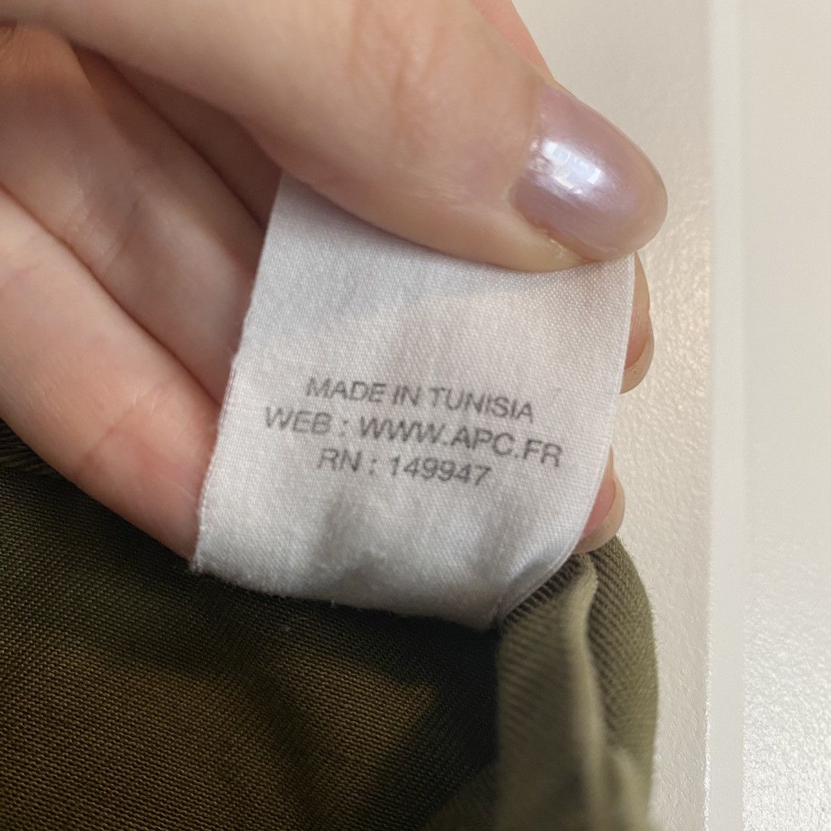 A.P.C. A.P.C. Kingsten Straight Leg Pants (Khaki) Size US 30 / EU 46 - 10 Thumbnail