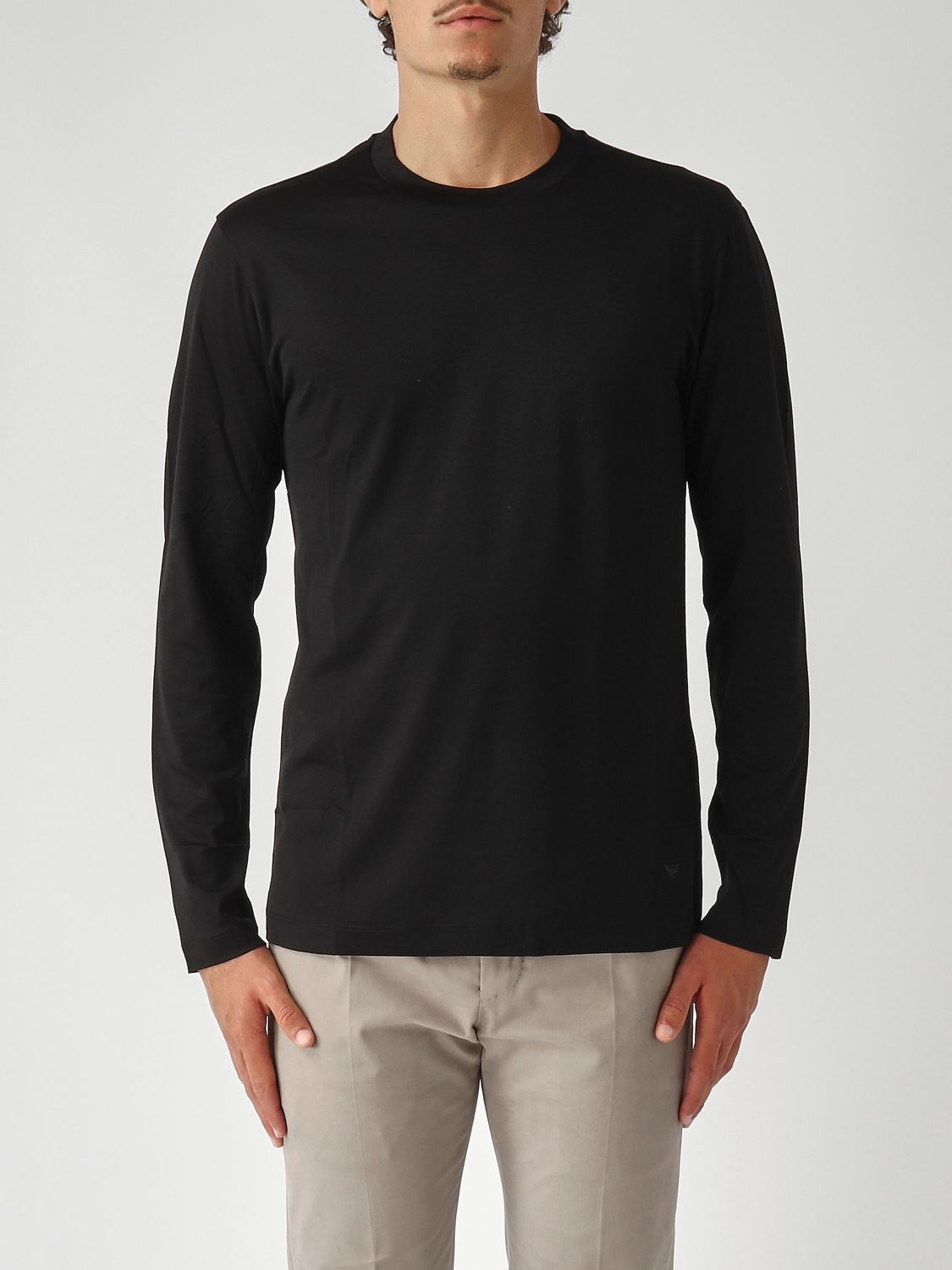 Giorgio Armani Giorgio Armani T-Shirt Men Black Size US XXL / EU 58 / 5 - 1 Thumbnail