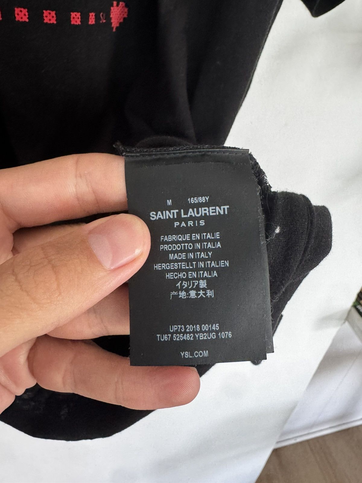 Saint Laurent Paris Brutally in Love T Size US M / EU 48-50 / 2 - 3 Thumbnail
