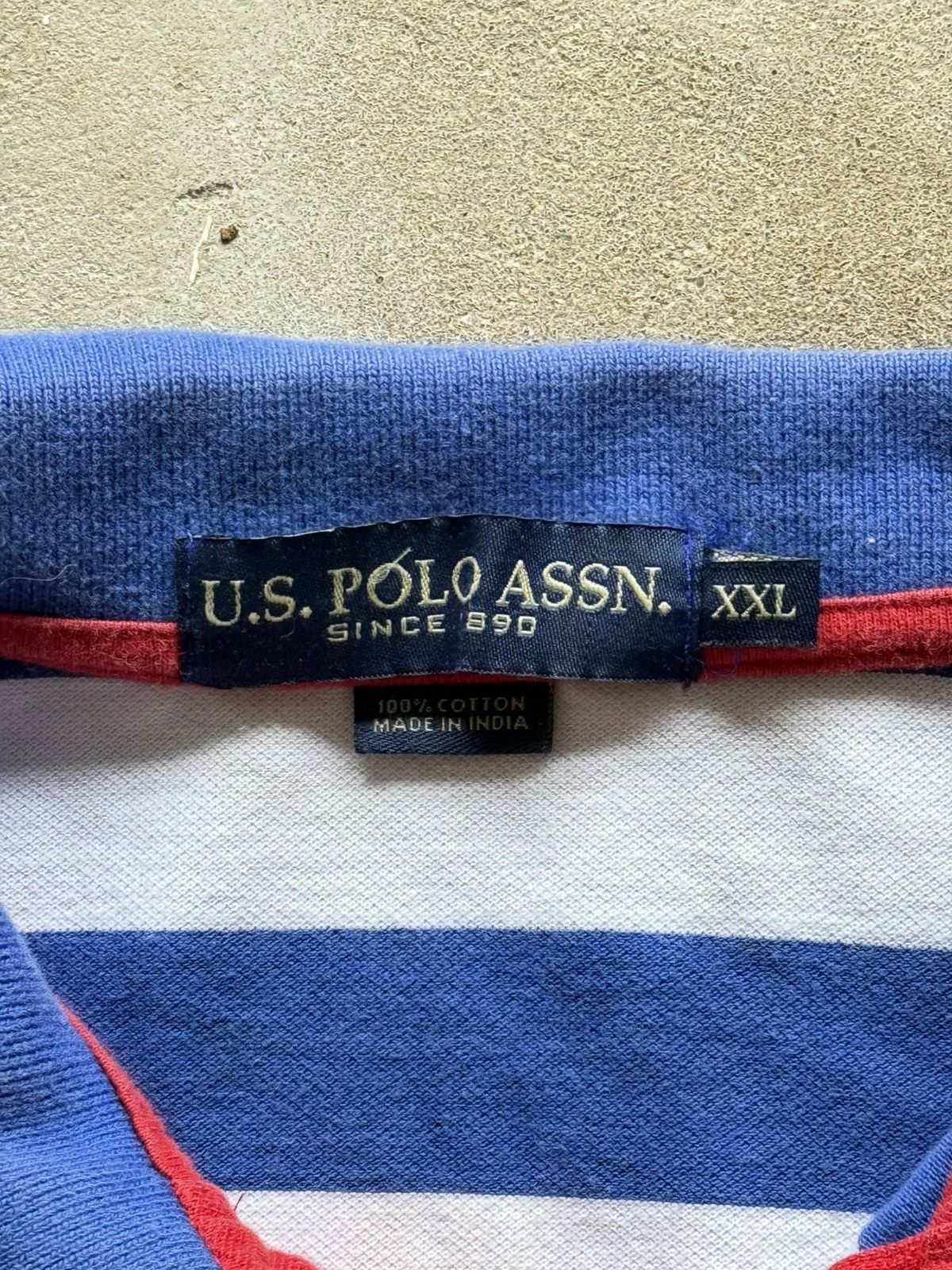 U.S. Polo Assn. Polo Assn USPA Big Pony Logo Short Sleeve Polo Shirt Size US XXL / EU 58 / 5 - 5 Thumbnail