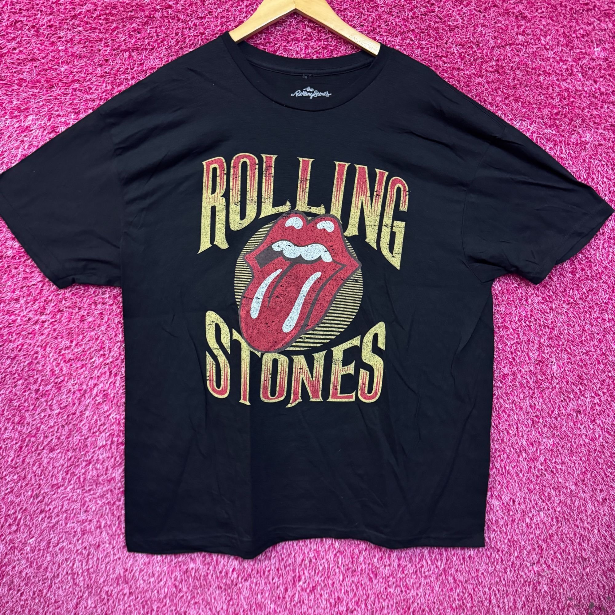 The Rolling Stones The Rolling Stones Hot Lips Logo Rock n Roll Band Tee 2XL Size US XXL / EU 58 / 5 - 1 Thumbnail