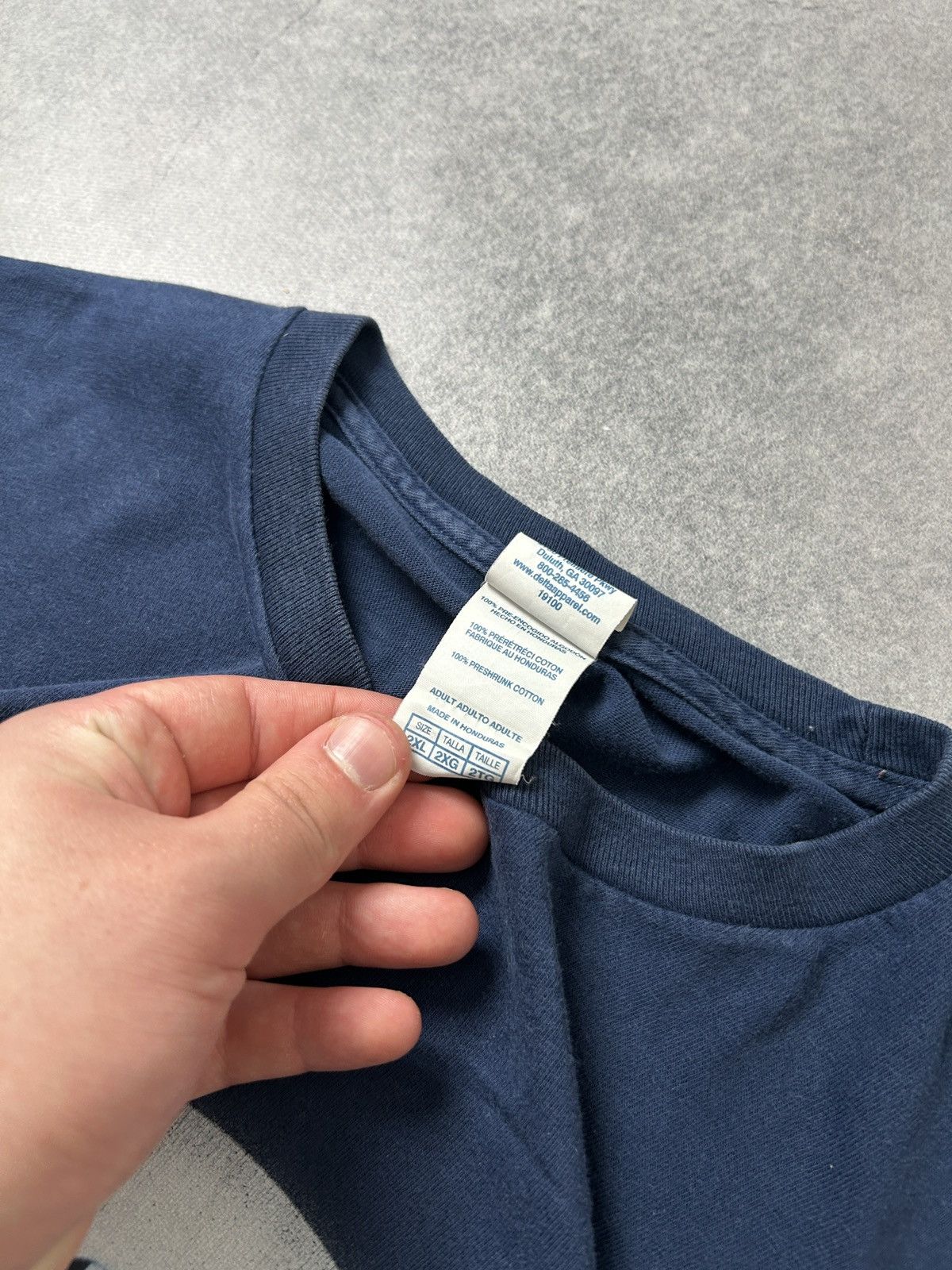 Delta Vintage Avatar Ang big logo shirts mens blue XL Size US XL / EU 56 / 4 - 4 Thumbnail