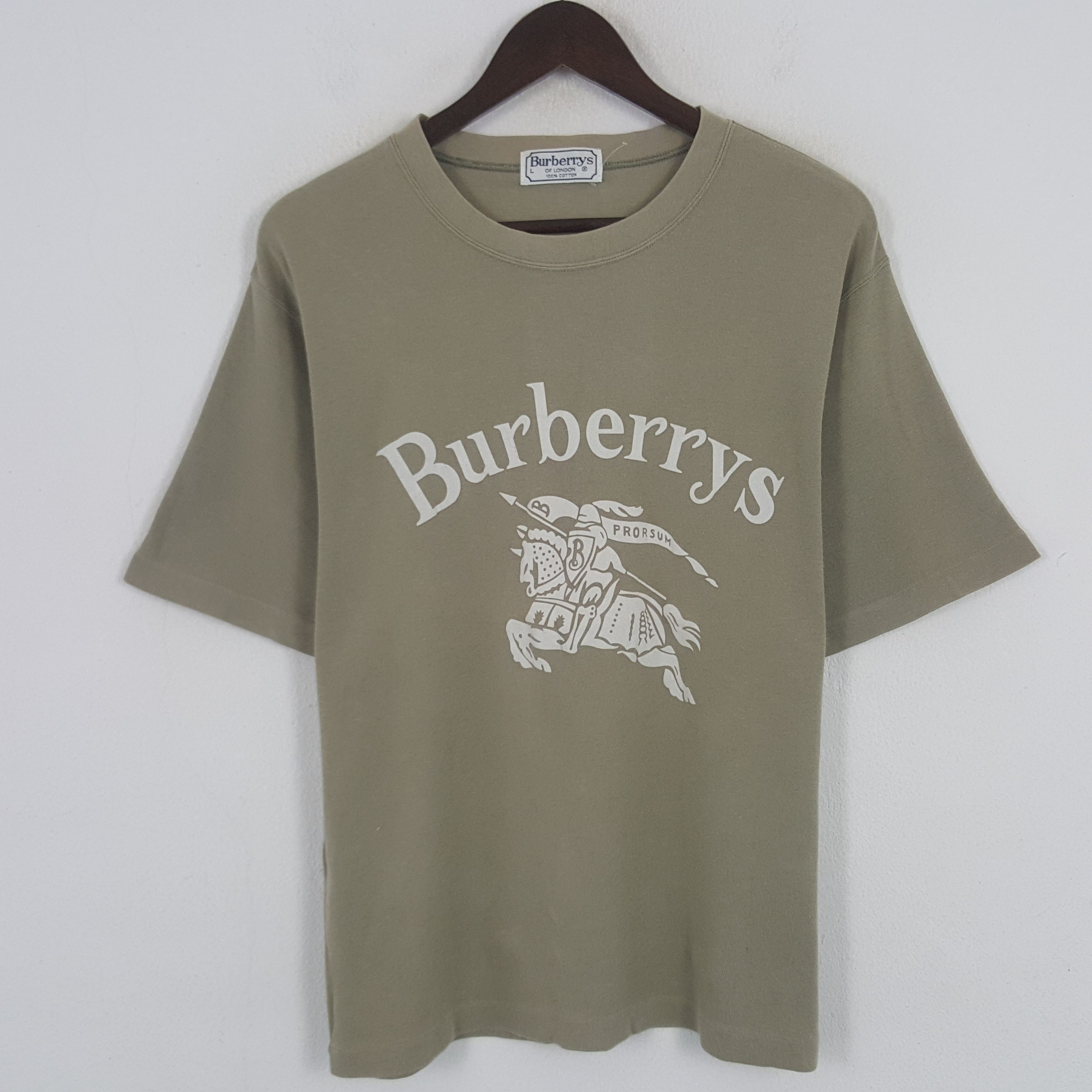 Vintage Burberrys Big Logo Tshirt