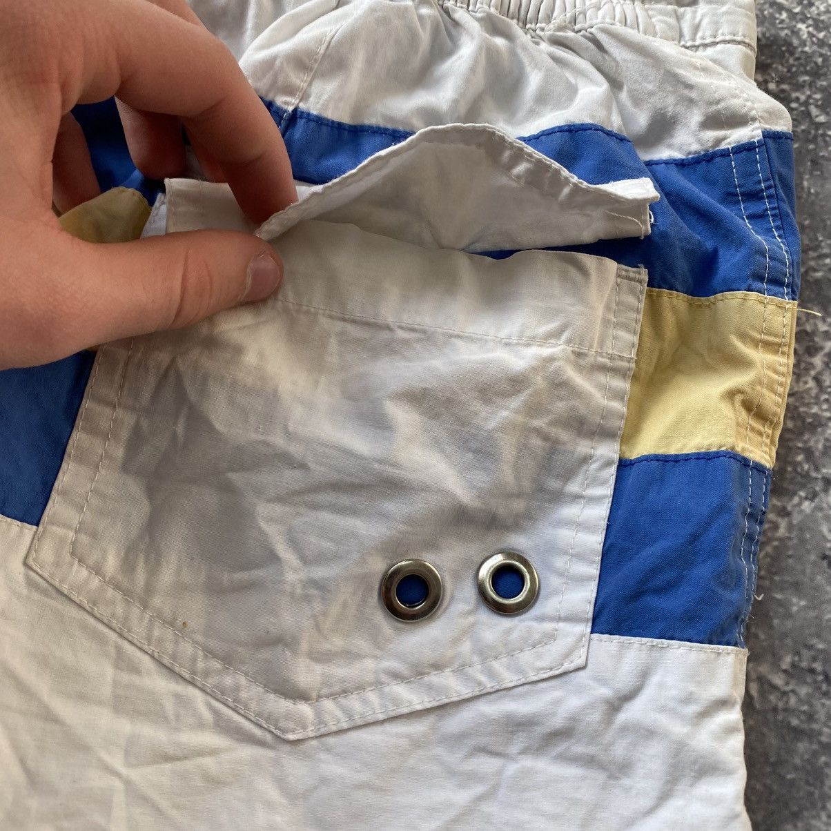 Vintage Vintage Polo Ralph Lauren Nylon big pony y2k shorts Size US 34 / EU 50 - 9 Thumbnail