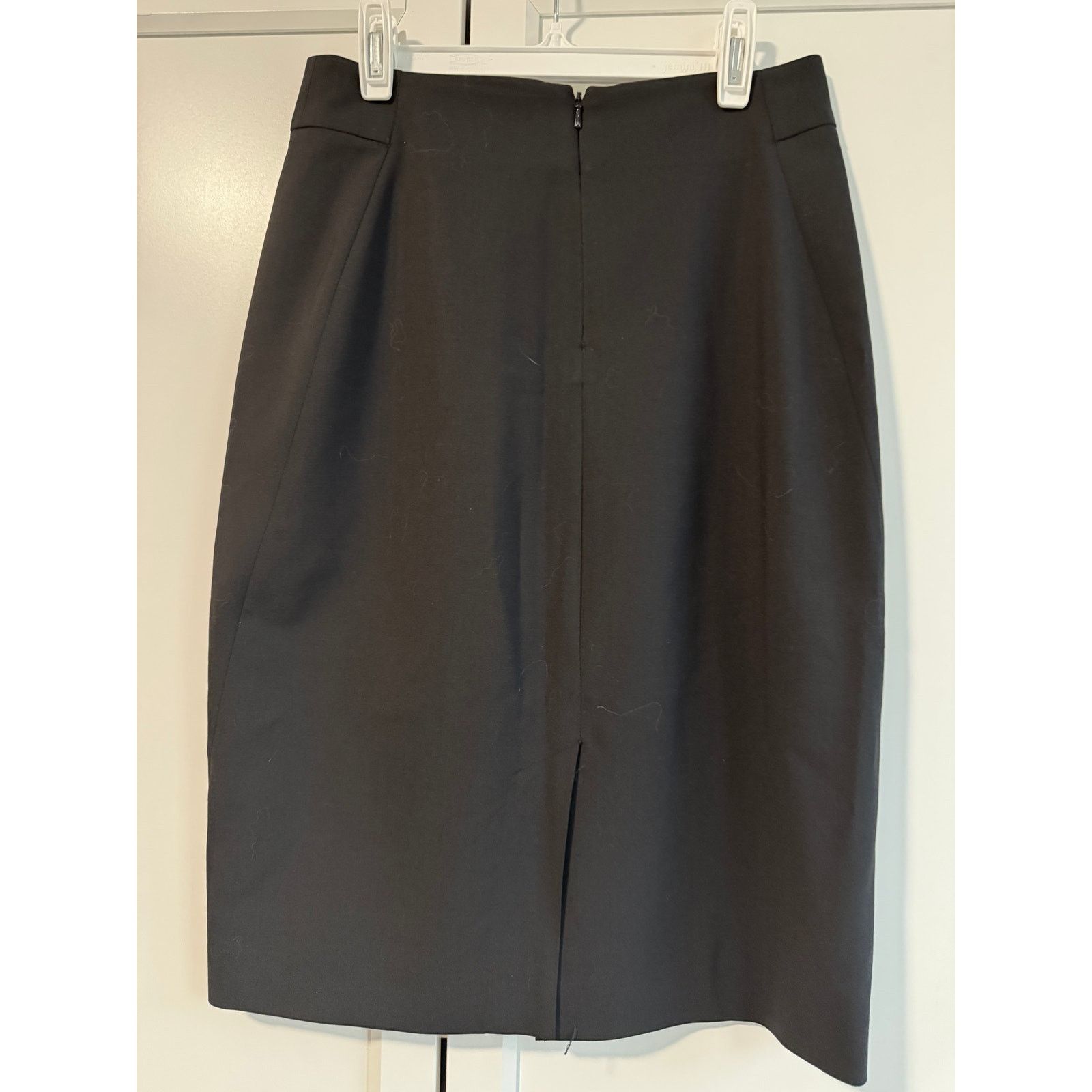 Theory Theory Black Wool Blend Pencil Skirt Women Size 2 - B024 Size 26" / US 2 / IT 38 - 6 Thumbnail