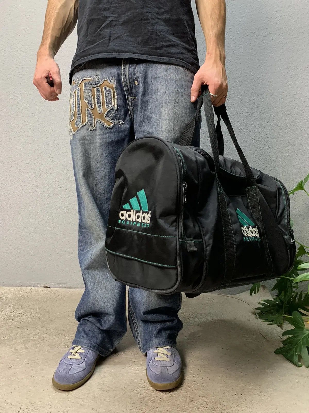 Adidas Vintage Y2K Sports bag adidas equipment vintage 90s Size ONE SIZE - 3 Thumbnail