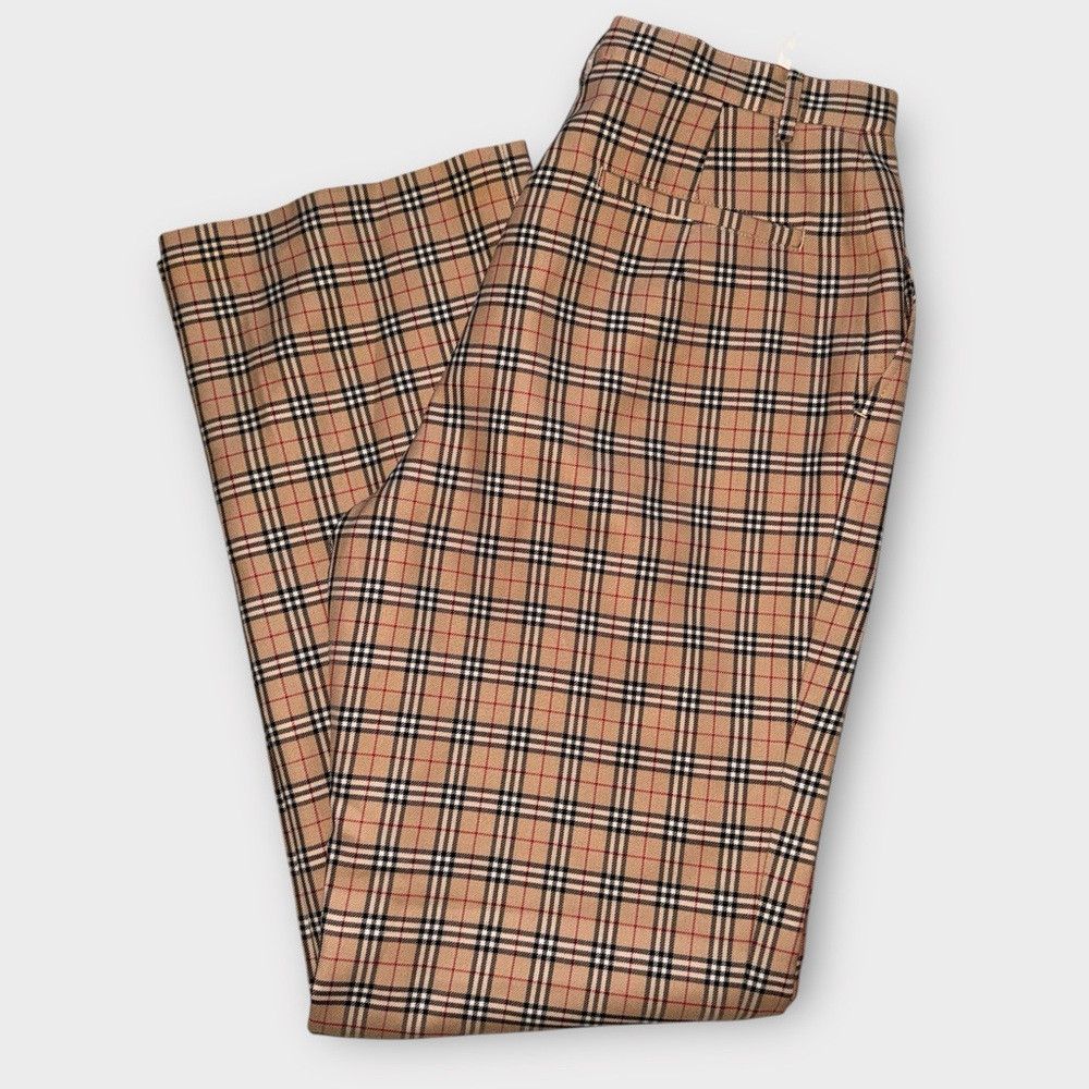 Burberry Burberry Golf Nova Check Straight-Leg Pants (JP 11 / Fits U Size 28" / US 6 / IT 42 - 6 Thumbnail