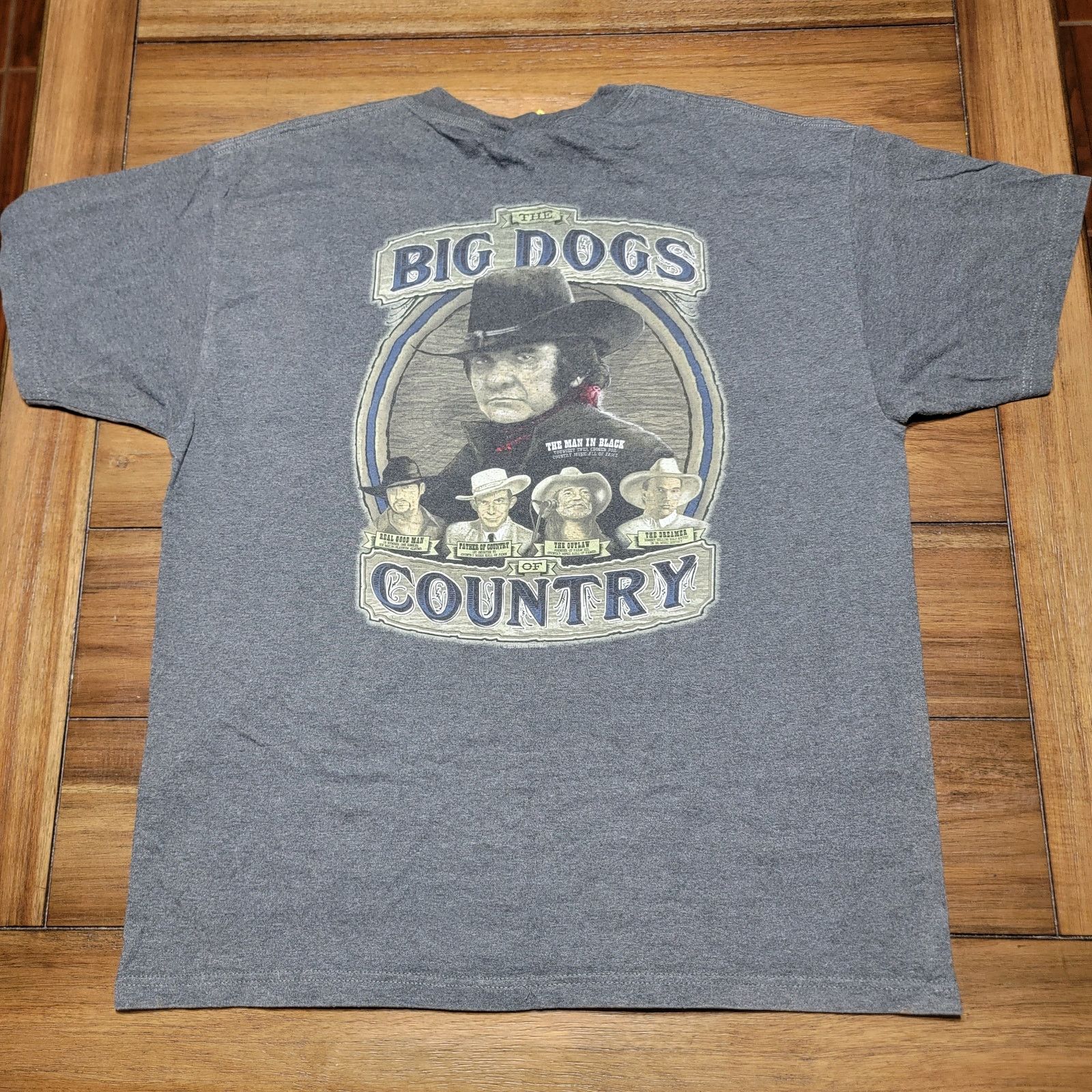 Big Dogs Big Dogs Unisex Tee "The Big Dogs Of Country" - Size Large Size US L / EU 52-54 / 3 - 1 Thumbnail