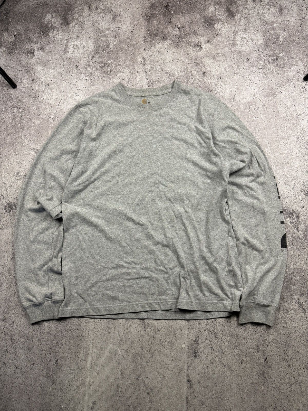 Carhartt Vintage Y2K Carhartt Longsleeve Logo T-shir WorkWear Size US M / EU 48-50 / 2 - 1 Thumbnail