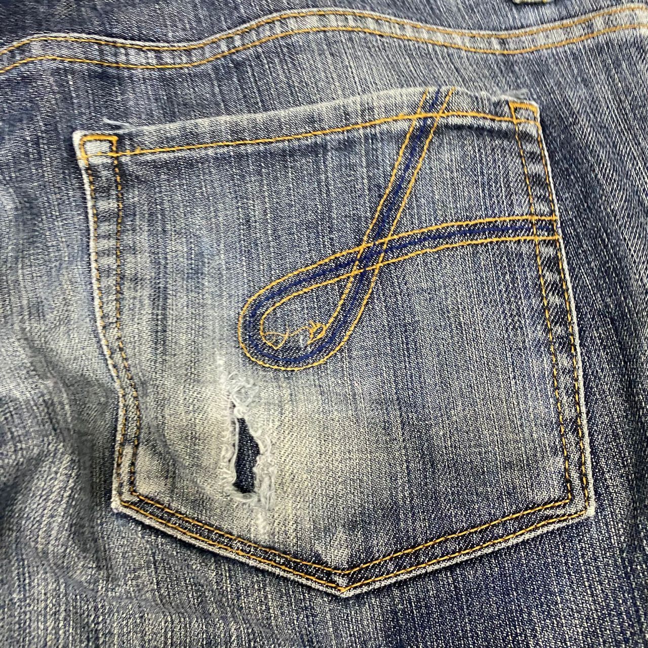 If Six Was Nine 💥Best Offer💥Vintage Joseph Homme Flare Distressed Denim Size US 36 / EU 52 - 11 Thumbnail