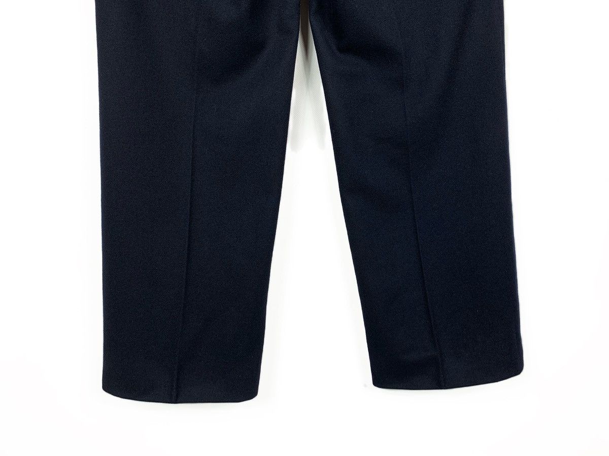 Burberry Vintage Burberrys Men's Navy Wool Trousers West Germany Size US 32 / EU 48 - 12 Thumbnail
