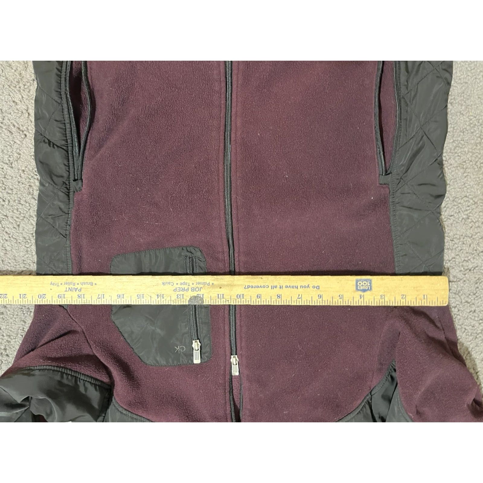 Calvin Klein Calvin Klein Womens Full Zip Fleece Jacket Shirt? Size M / US 6-8 / IT 42-44 - 5 Thumbnail