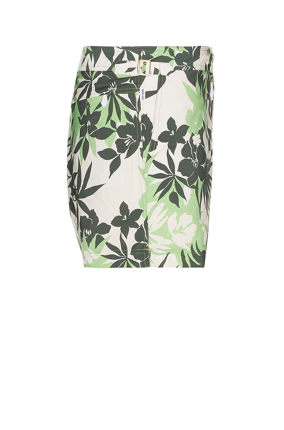 Tom Ford o1w1db10225 BSS001 Flower Print Swimsuit in Multicolor Size US 38 / EU 54 - 3 Thumbnail