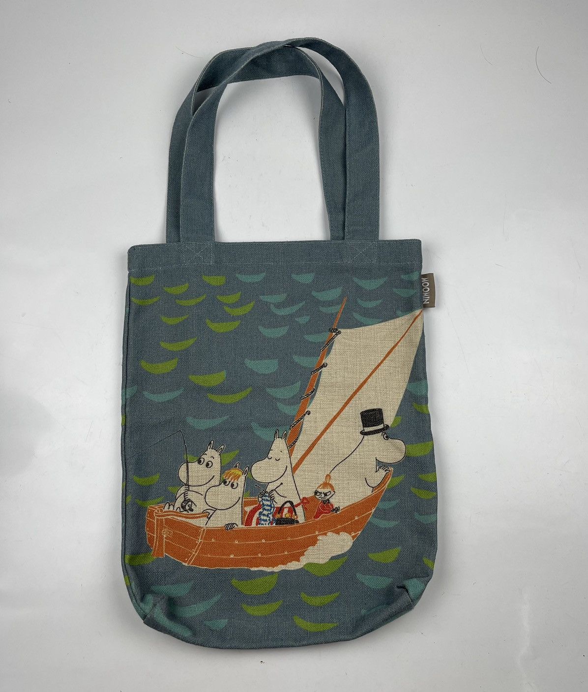 image of Vintage Moomin Tote Bag Shoulder Bag, Men's