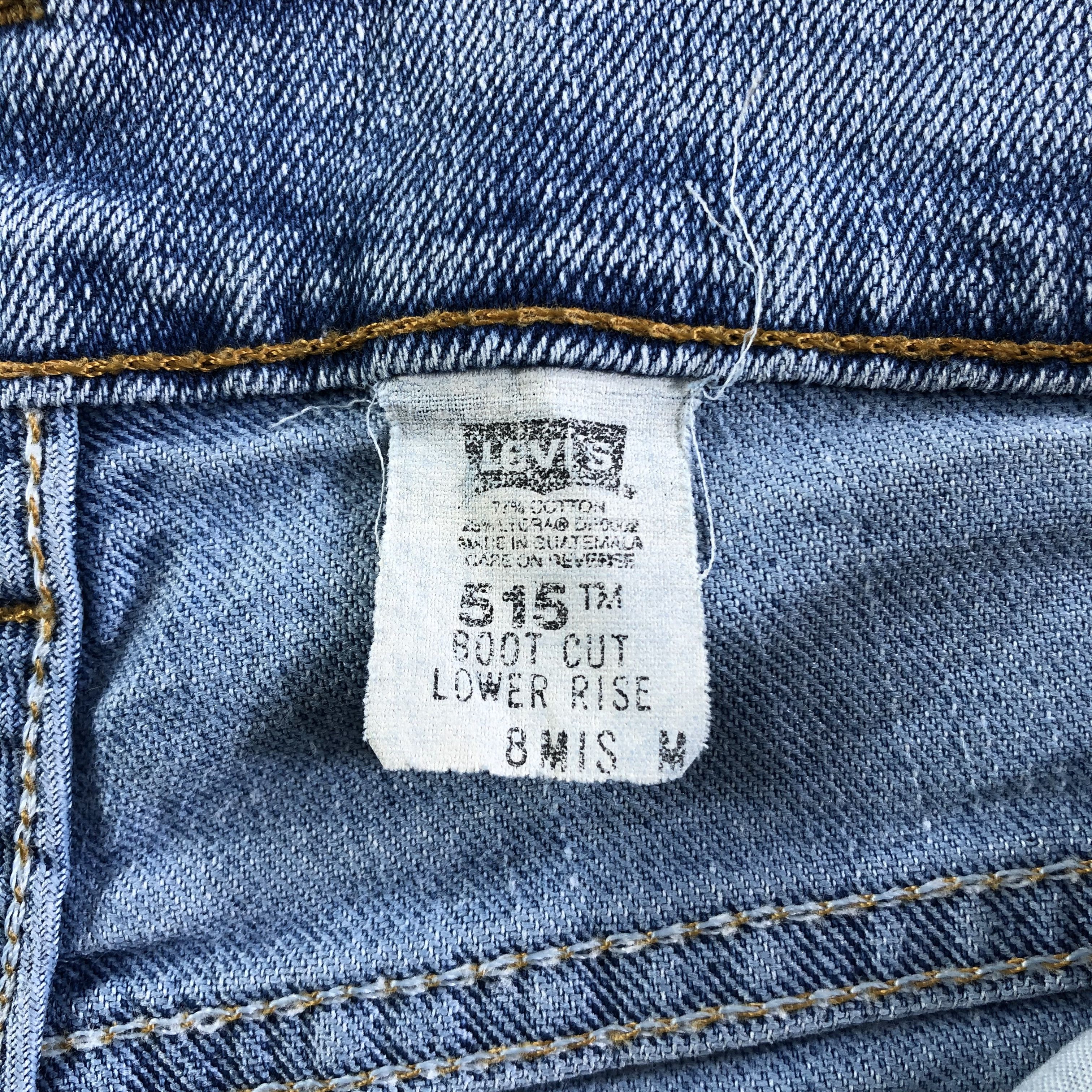 Levi's × Vintage 90s Vintage Blue Wash Levis 515 Jeans-JM3373 Size 30" / US 8 / IT 44 - 11 Thumbnail